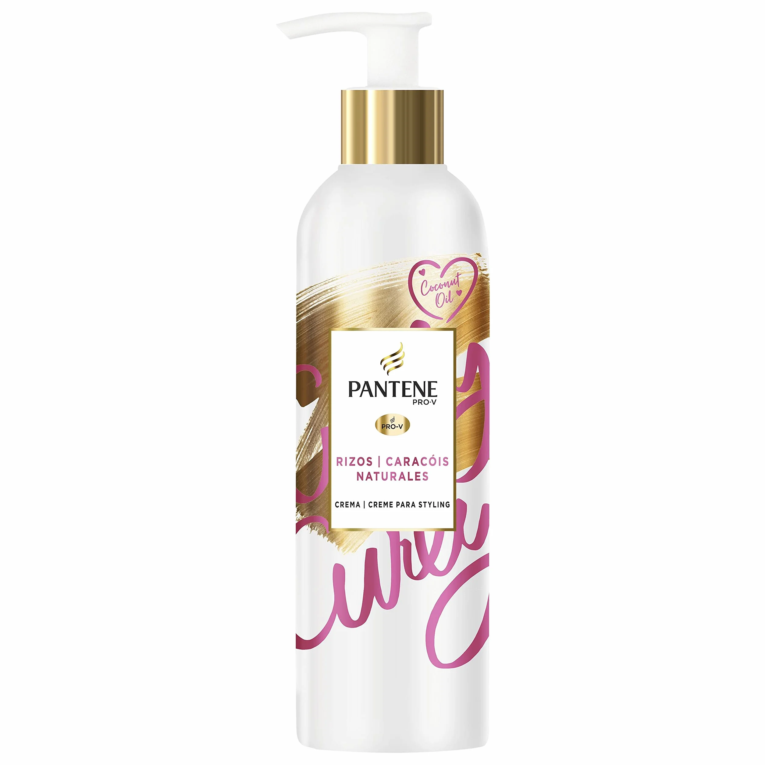 Pantene Pro-V Crema de Peinar para Rizos con Aceite de Coco 235 ml