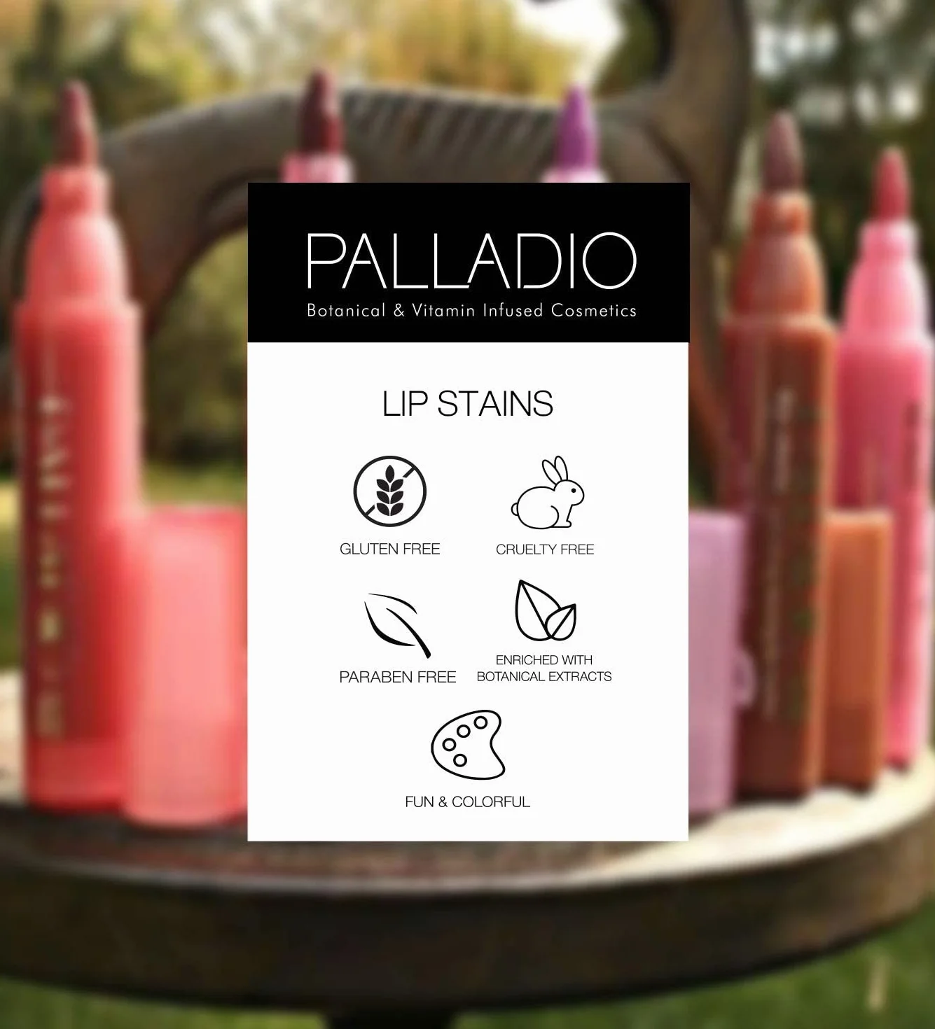 Palladio Tinte para Labios Hidratante Impermeable Mate Larga Duración Resistente a Manchas Orchid