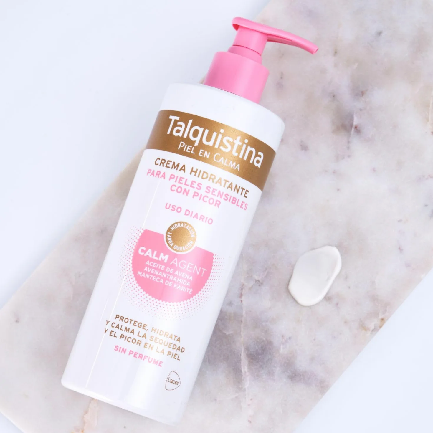 TALQUISTINA Crema Hidratante 400ml Pieles con Picor Hidratación de Larga Duración