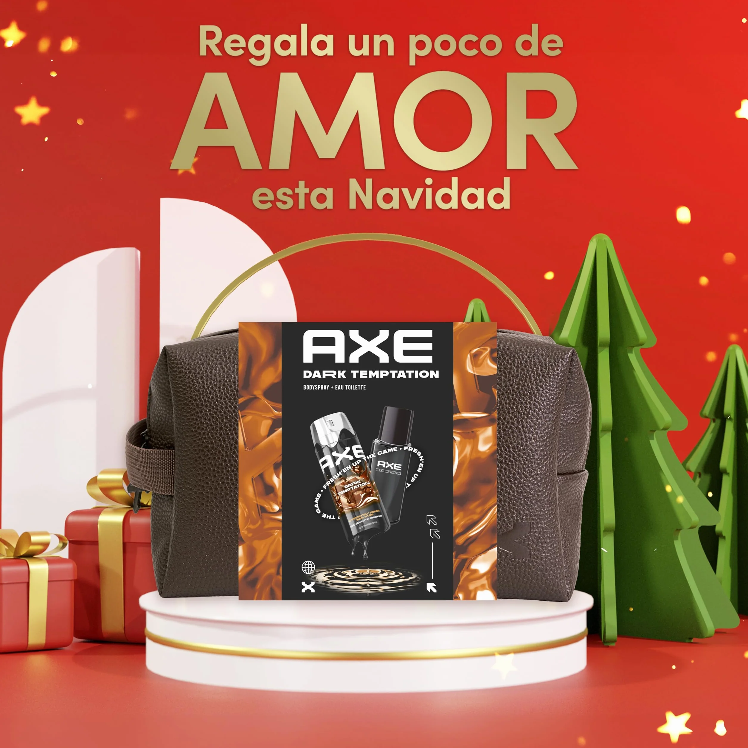 Axe Neceser Duo Dark Temptation Higiene hombre