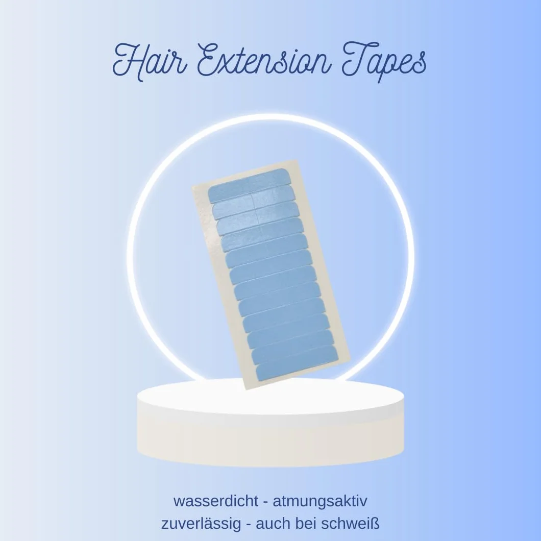 Tiras adhesivas invisibles para extensiones de cabello 96 unidades