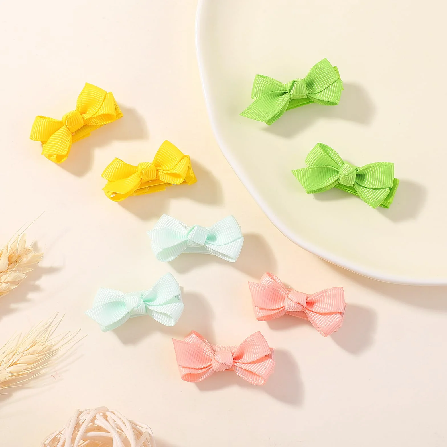 Choicbaby Horquillas de pelo para niñas 3 cm 40 Piezas Accesorios para el cabello