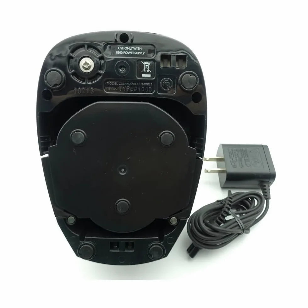 Base De Carga For Maquinilla De Afeitar RQ1000, Compatible Con Philips,RQ1050 RQ1055 RQ1060 RQ1065 RQ1075 RQ1080 RQ1085 RQ1090 RQ1095(US plug and base)