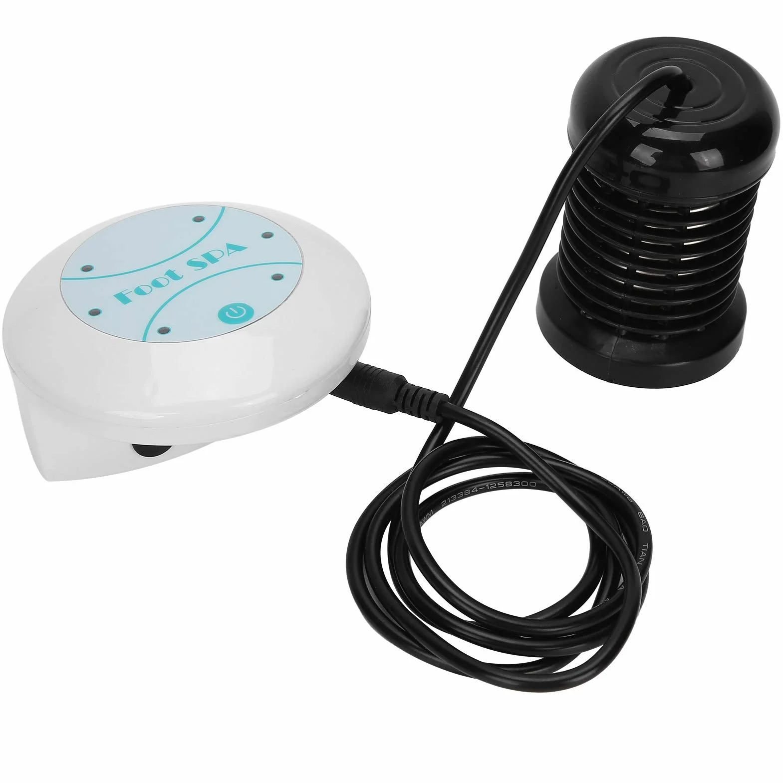 YUYTE Máquina de Desintoxicación de Pies, Masajeador de Baño de SPA de Pies Iónico, Desintoxicación, Masaje de Pies, Matraz Iónico Aqua SPA, Cuidado de la Salud, (1)