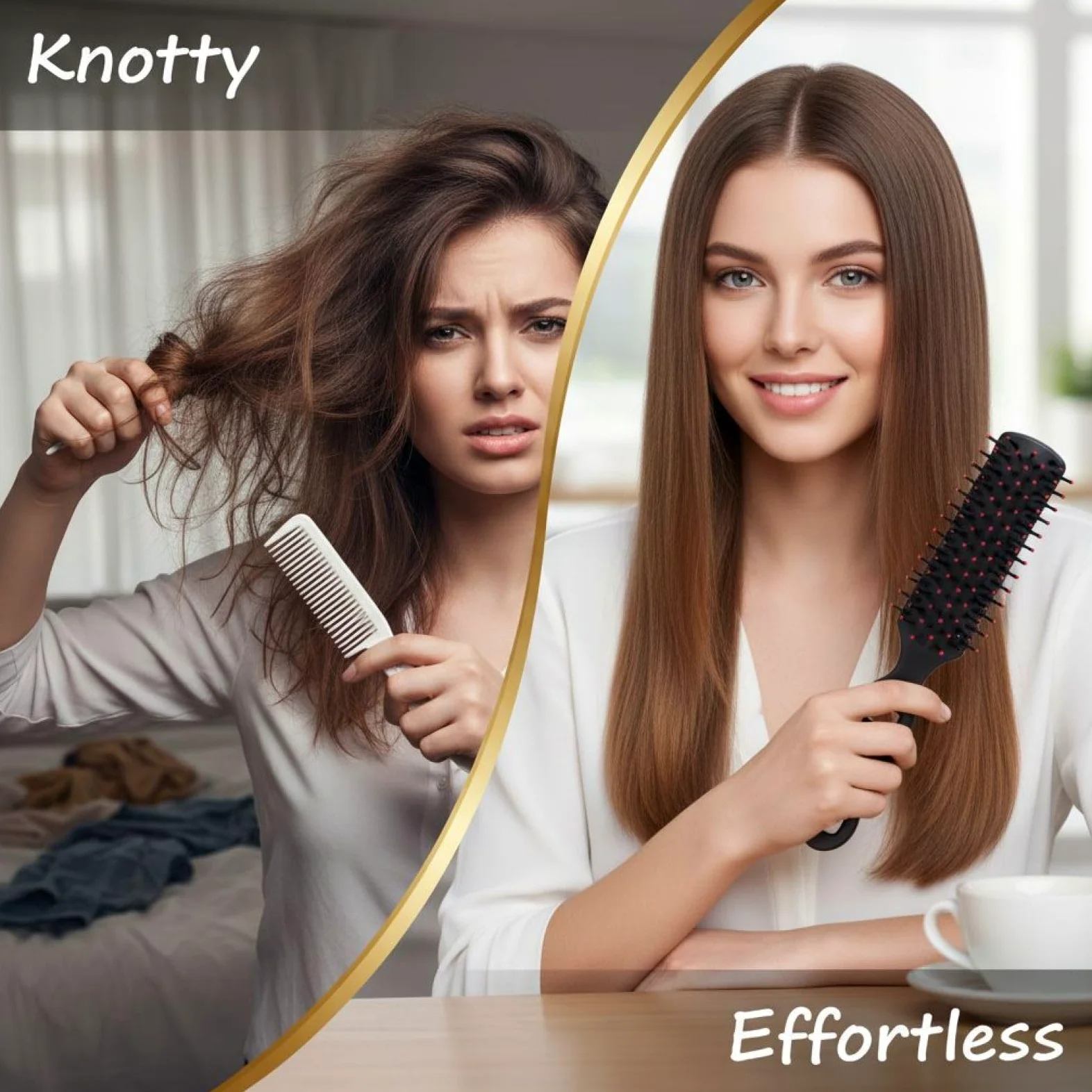 100 peines para el cabello, cepillo de plástico profesional portátil, peine de masaje del cuero cabelludo para viajes, trabajo, salón, peinado diario