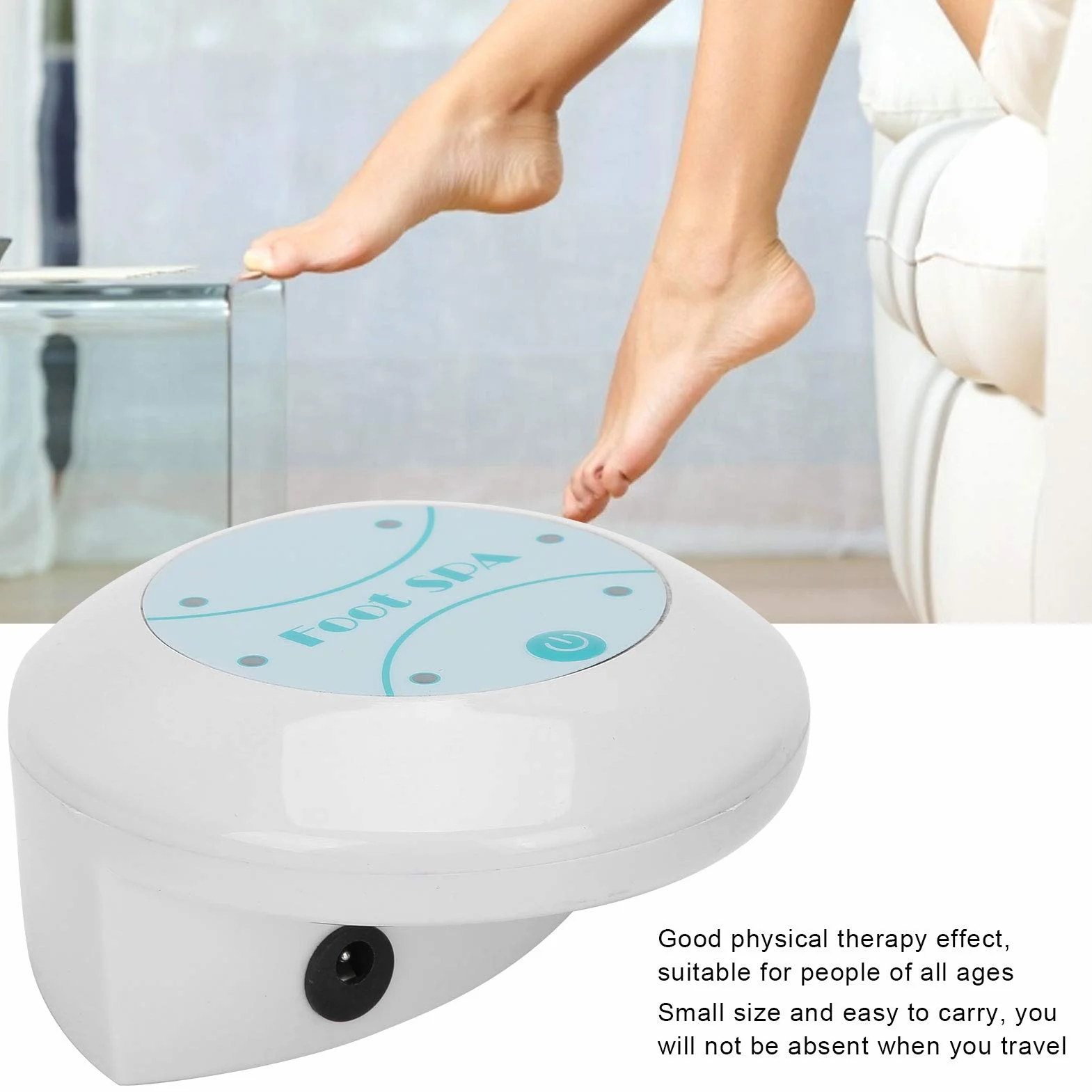 YUYTE Máquina de Desintoxicación de Pies, Masajeador de Baño de SPA de Pies Iónico, Desintoxicación, Masaje de Pies, Matraz Iónico Aqua SPA, Cuidado de la Salud, (1)