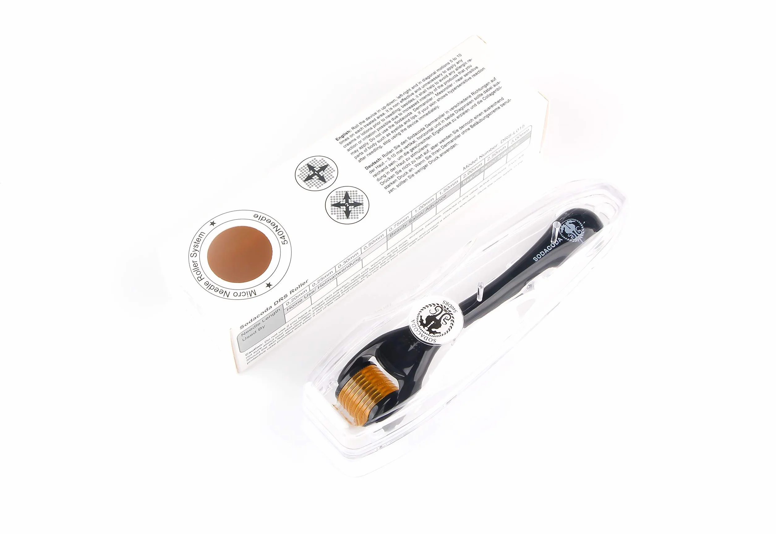 Micro Agujas Derma Roller 0,20 mm Titanio