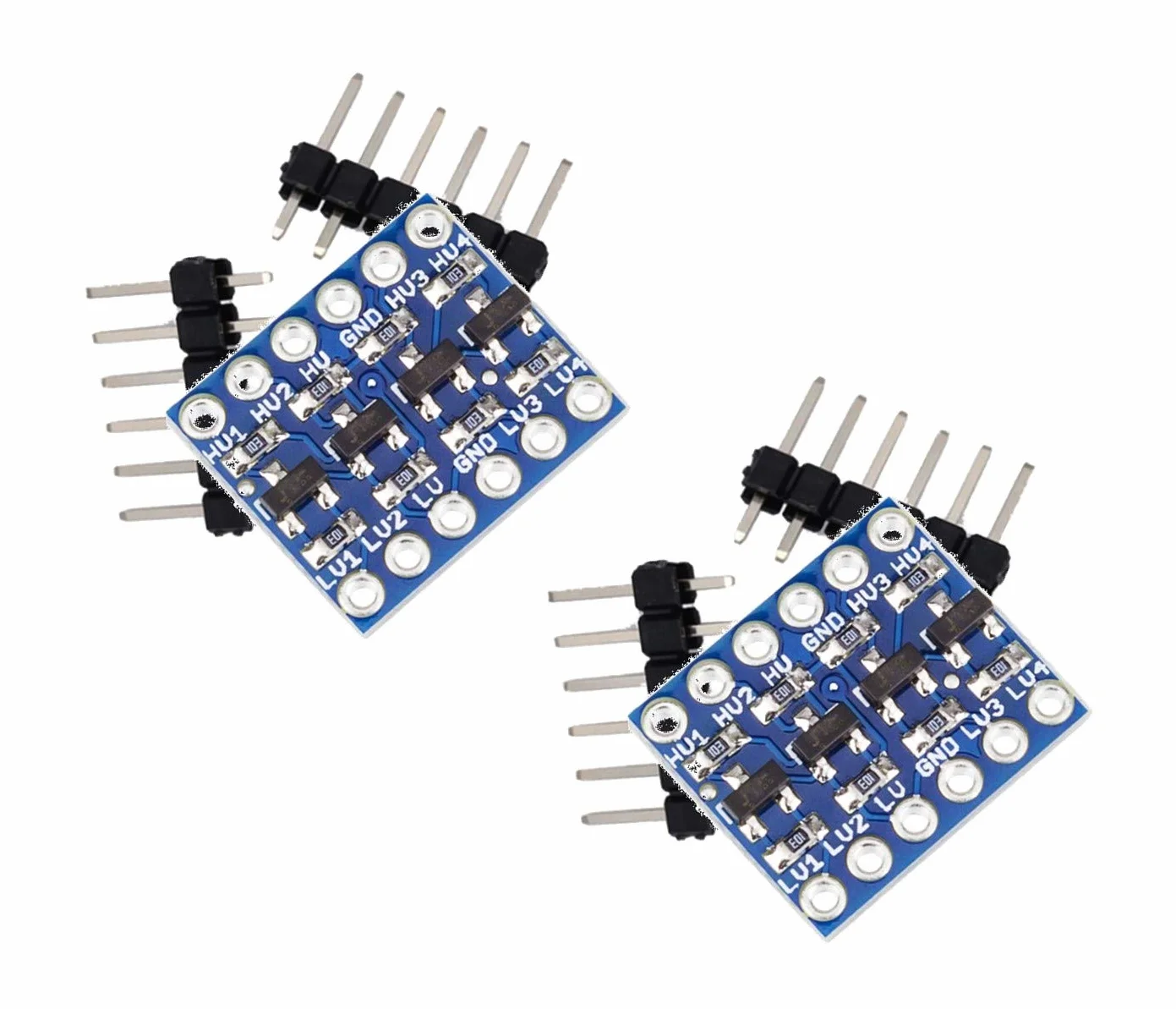 4 Channel IIC I2C Logic Level Converter Bi-Directional Module 5V to 3.3V (2pcs)