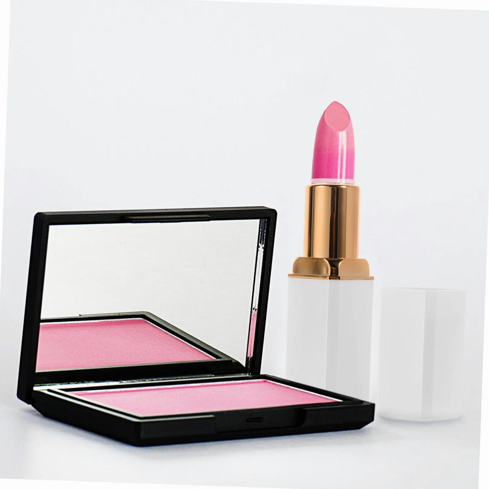 Beaupretty 5sets Sombra Recargable Cosmético Revestimientos Embalaje Tinte Mancha Soporte De Lápiz Labial Mini Cap Bálsamo Varita Mágica Delineador De Labios Equipo Abdominales 10pcs*5