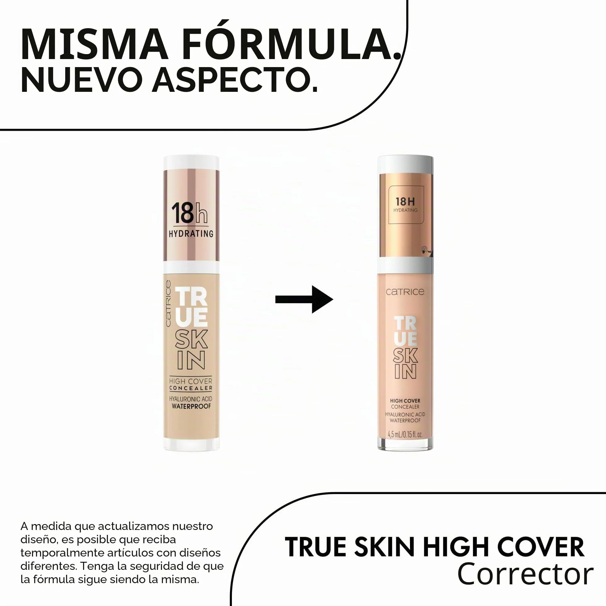 Catrice True Skin High Cover Corrector Antimanchas Larga Duración Mate 4.5ml