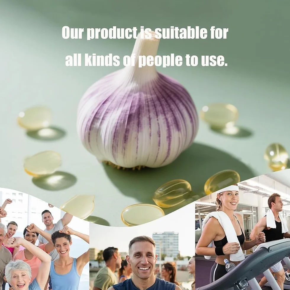 Aged Garlic Extract - 7500mg Odorless Organic Garlic Extract, Vegetarian, Non-GMO, 300pcs ,300pcs