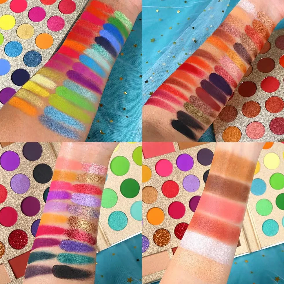 UCANBE Paletas de Maquillaje Multiusos 86 Coloridas, Sombra de Ojos Mate y Brillante