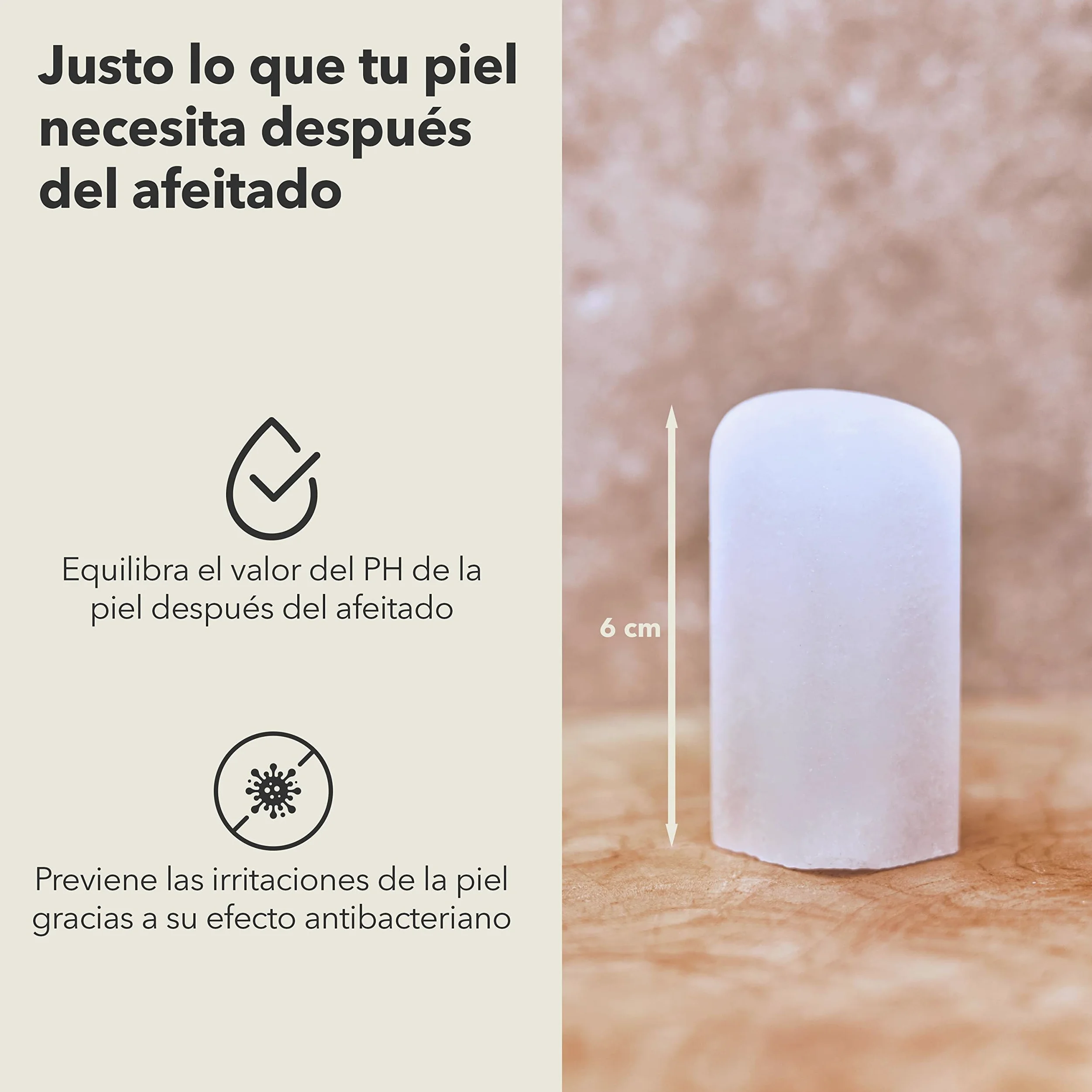 Juego de maquinilla de afeitar en estuche de cuero hecho a mano - incluye brocha de afeitar, bol de afeitado, jabón de afeitar, piedra de alumbre y 10 cuchillas de afeitar