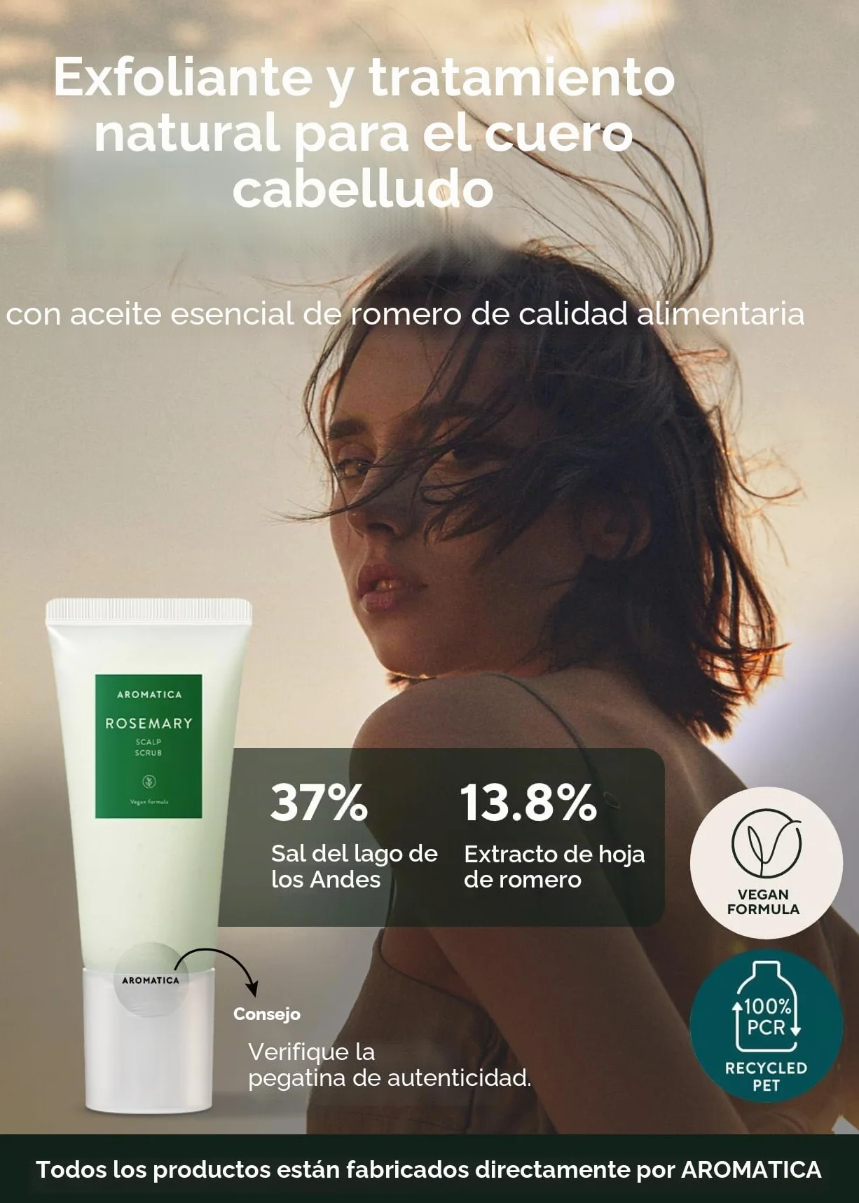 Exfoliante Capilar Aromatica Scalp Romero 165 g
