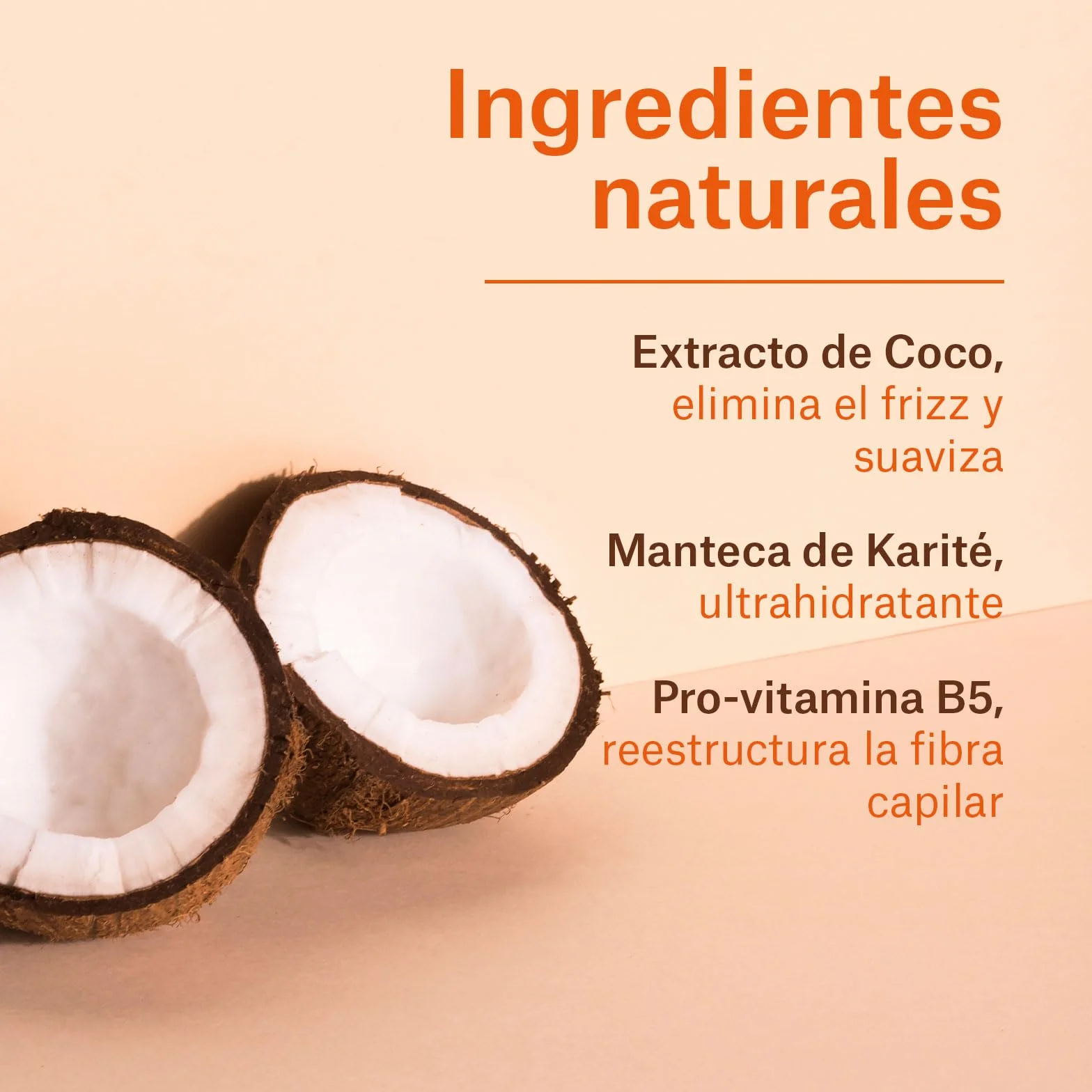 NaturVital Mascarilla Curly para Cabello Rizado 280ml con Coco y Karité Sin Silicona