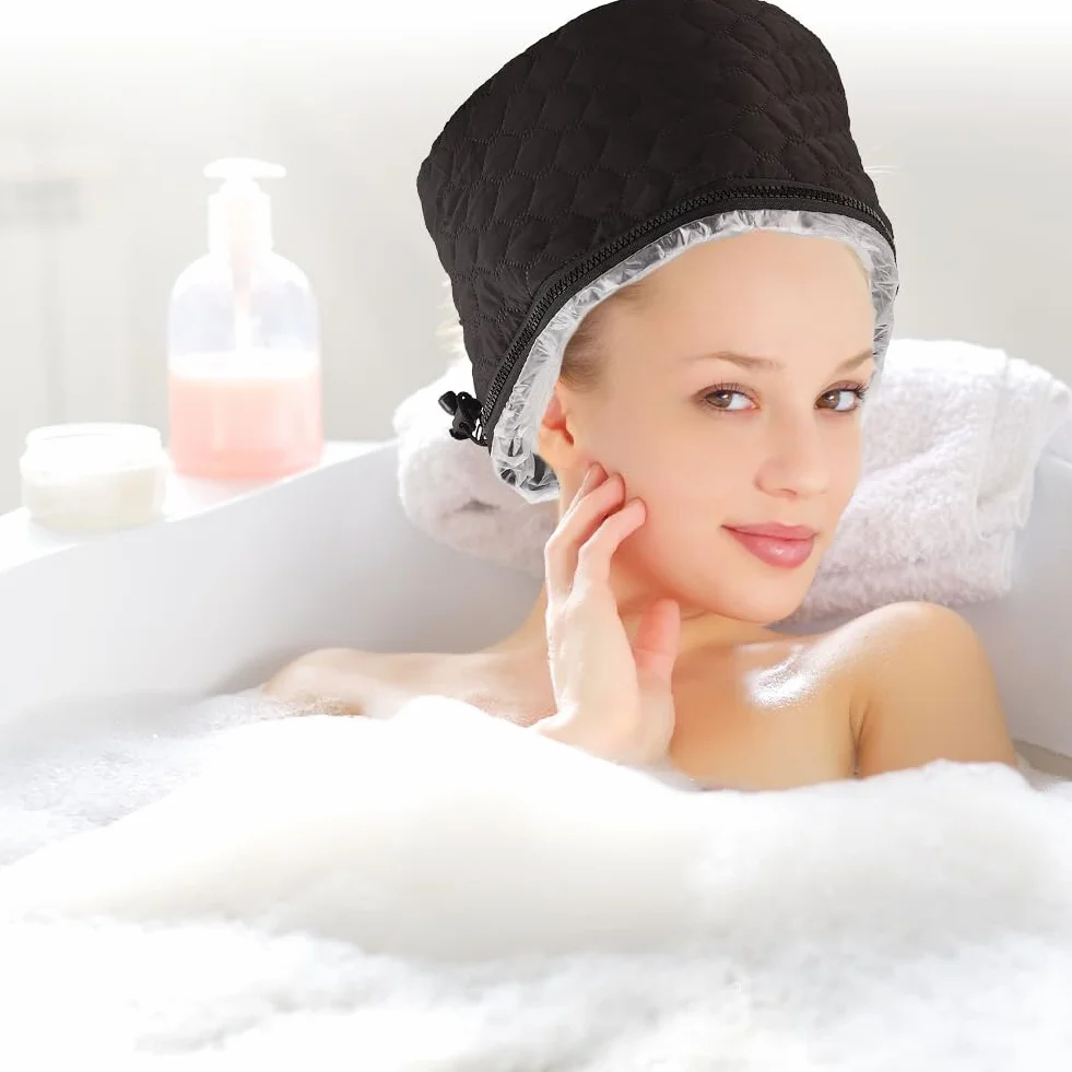 Gorro Eléctrico para el Cabello con Control de Temperatura Ajustable 30-45 Etapas