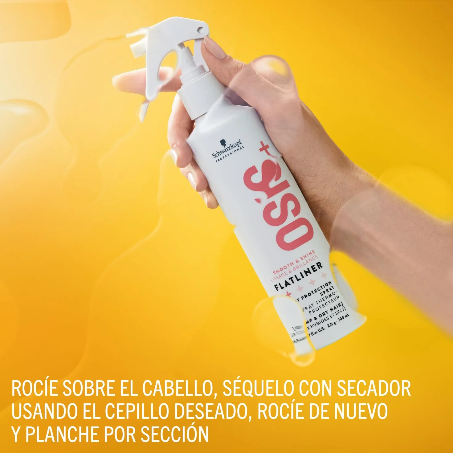 Schwarzkopf Professional OSIS Flatliner Spray Termoprotettore 200 ml