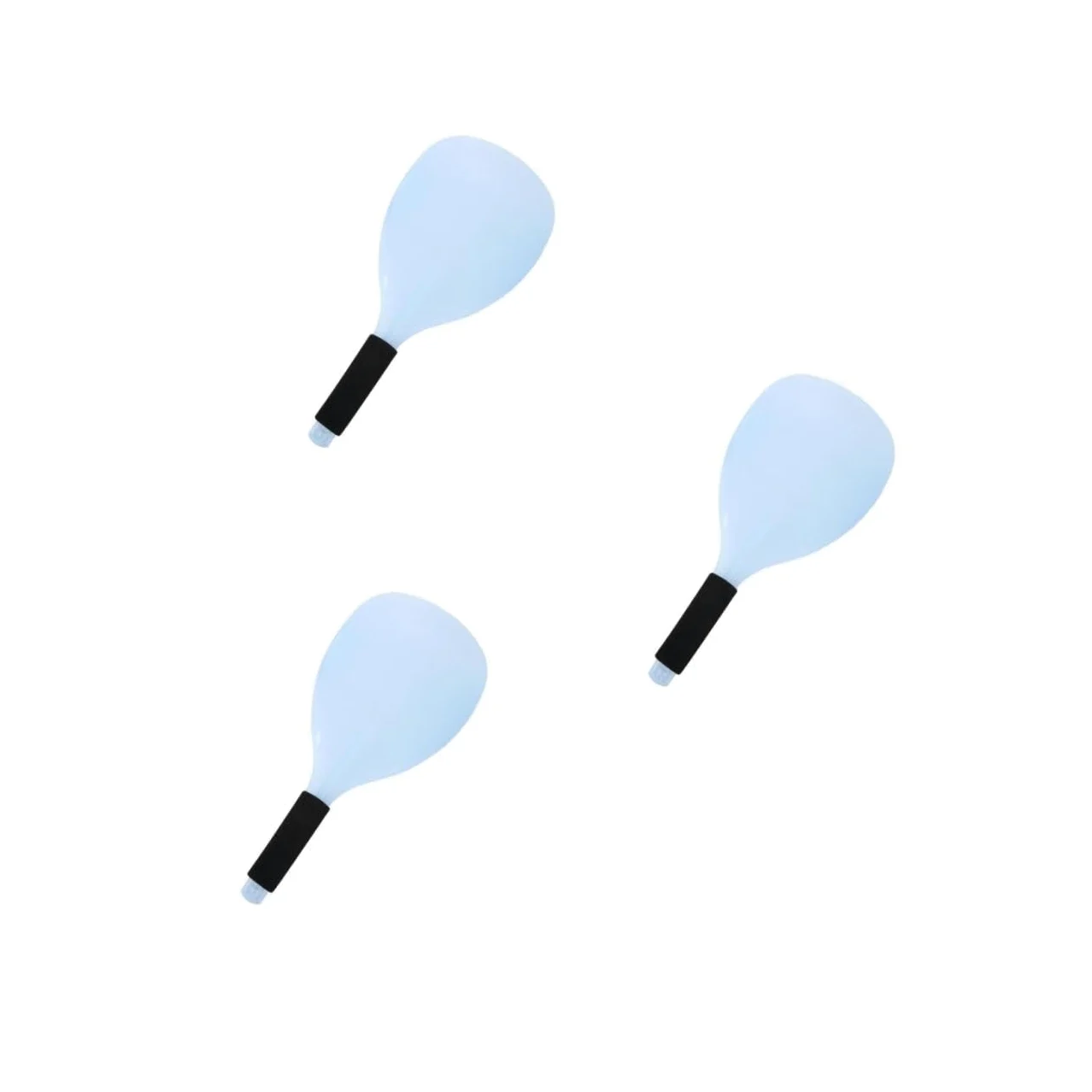3piezas Para Hairspray Escudo Facial y Ojos Uso Salón y Hogar Color Azul Material Para Facial Durante Aplicaciones De Spray