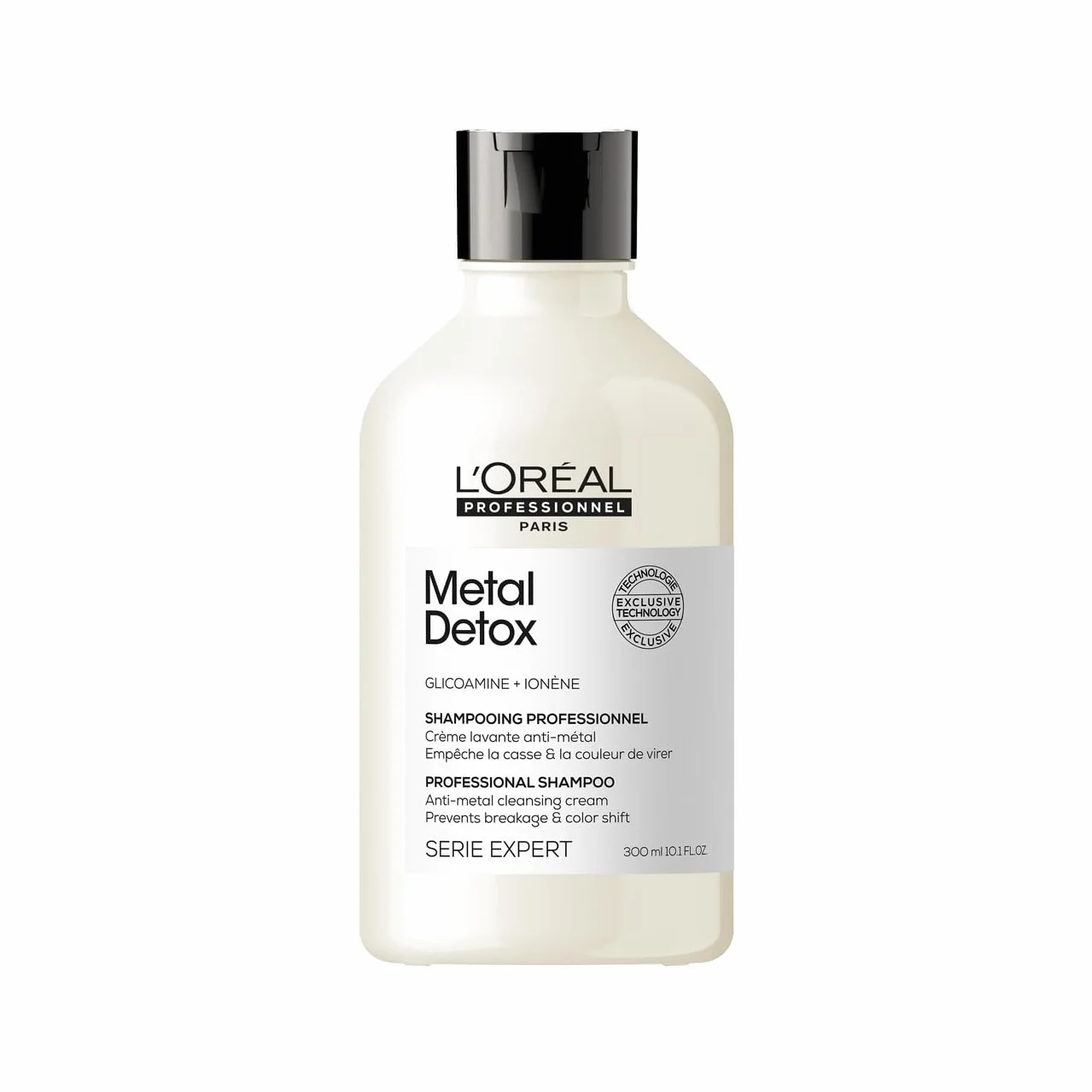 L'Oréal Professionnel Metal Detox Champú Sin Sulfatos 300 ml para Cabello Dañado