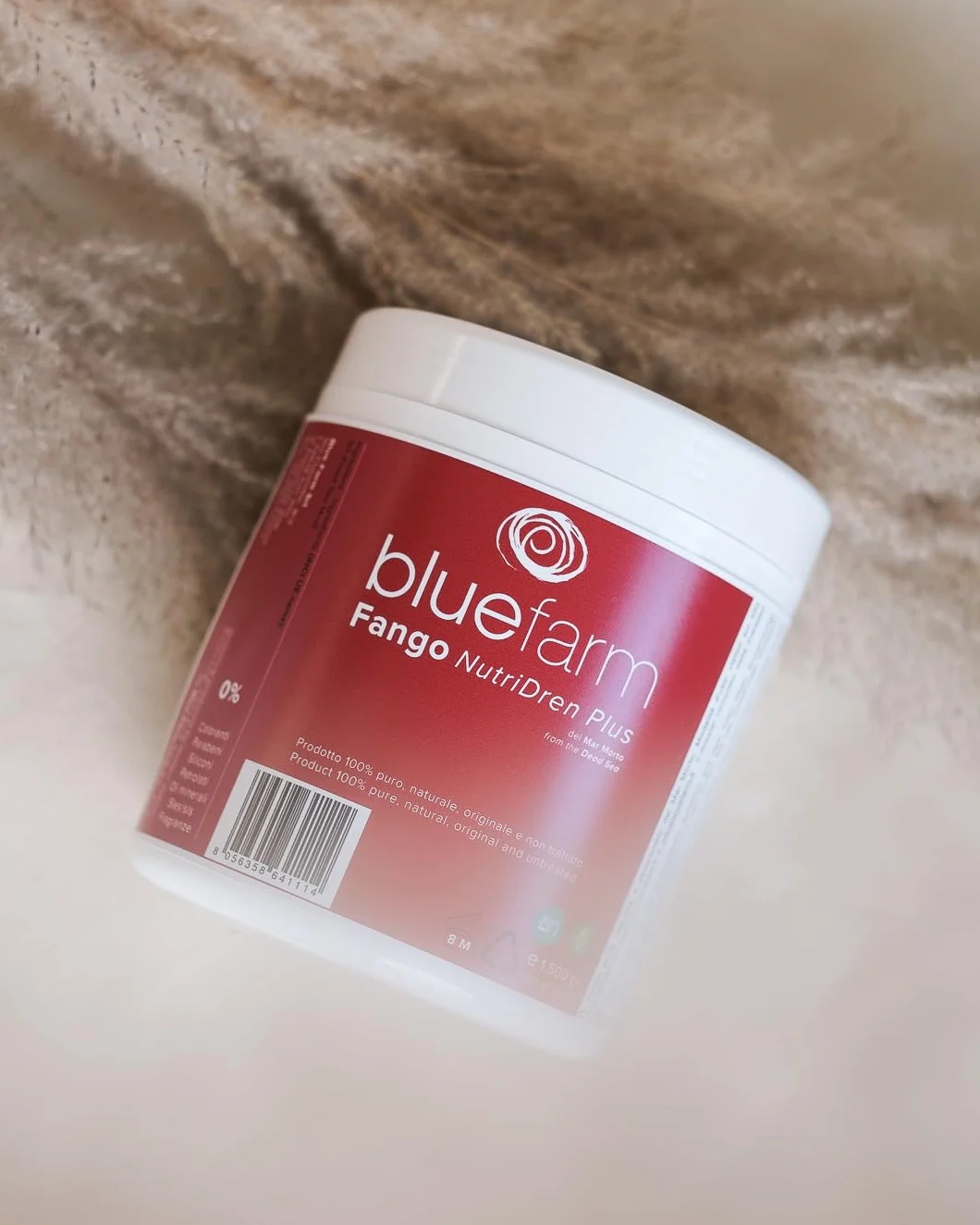 GRANJA AZUL | Barro del Mar Muerto 1.500 gr NutriDren Plus, producto 100% puro, natural, original y sin tratar