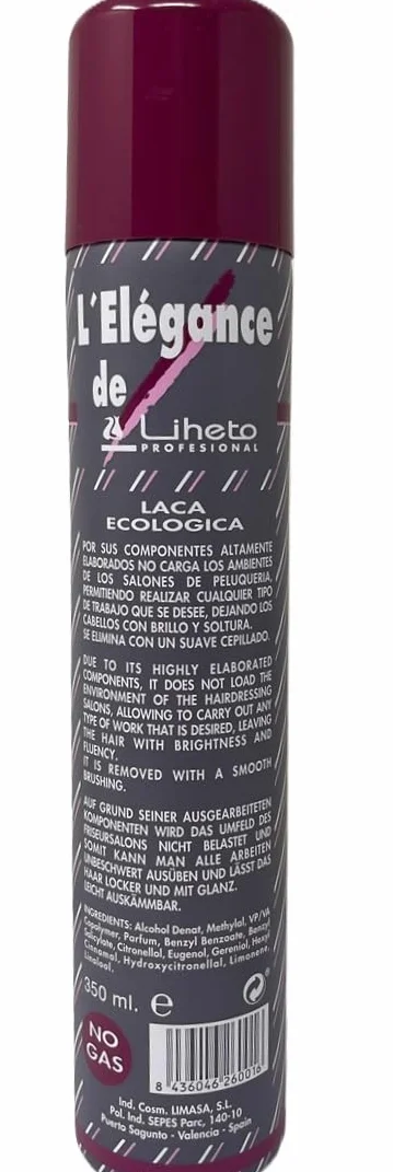 LIHETO Laca Elegance Ecologica 350 ML