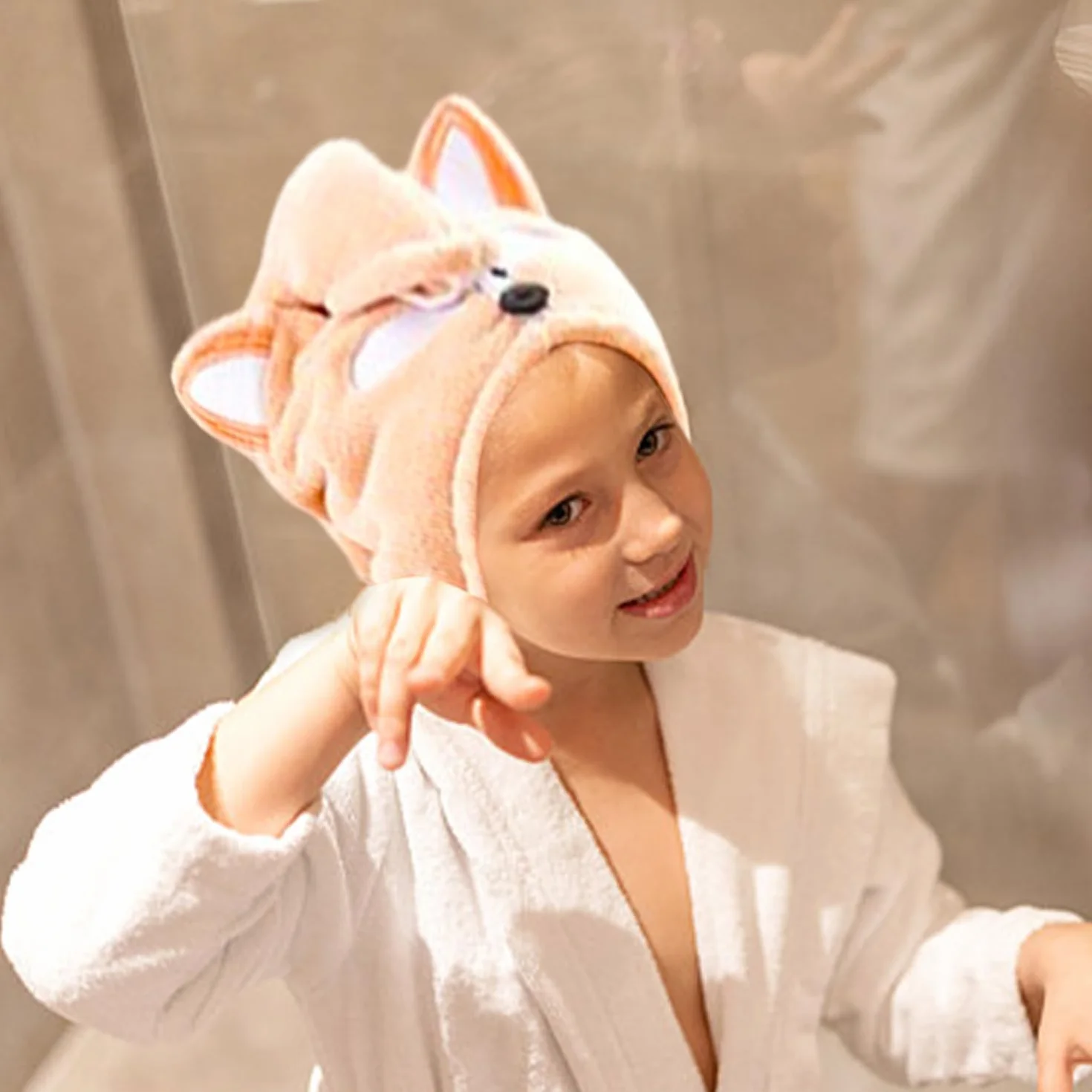 Toallas de Pelo de Vellón Coralino para Secado Rápido para Niños, Suaves y Absorbentes