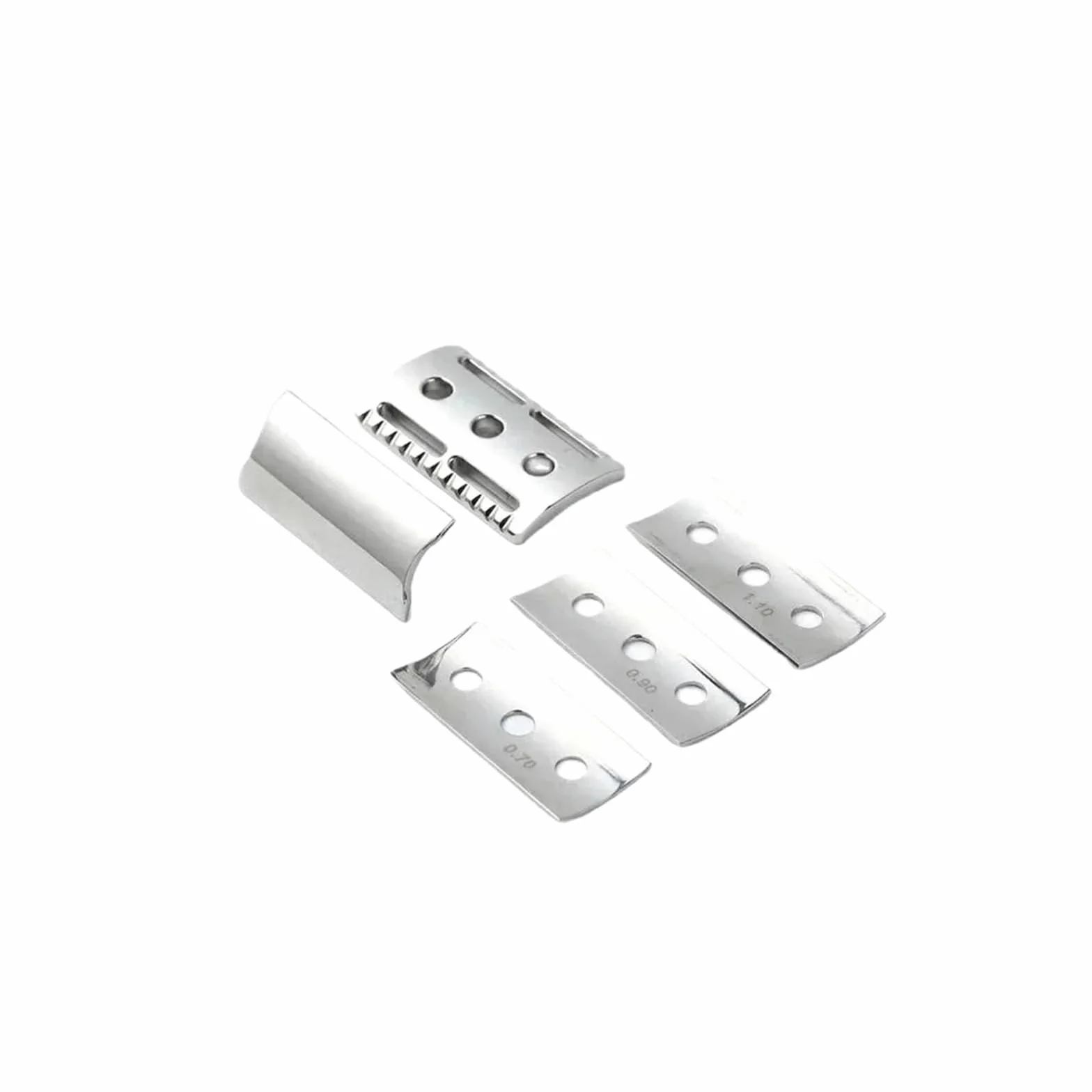 , Compatible Con Yaqi, Trifecta, Cabezal De Afeitar De Seguridad Pulido De Acero Inoxidable 316 Ajustable Con Diferentes Espacios De Hoja