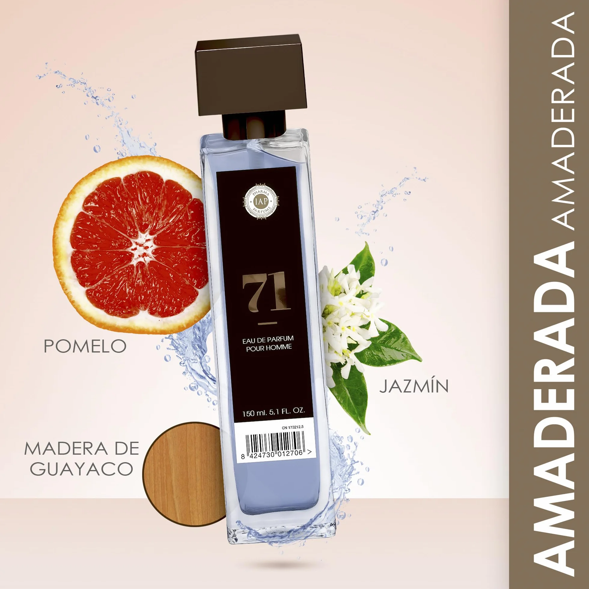 IAP Pharma Parfums nº 71 Eau de Parfum Fresco Hombre 150 ml