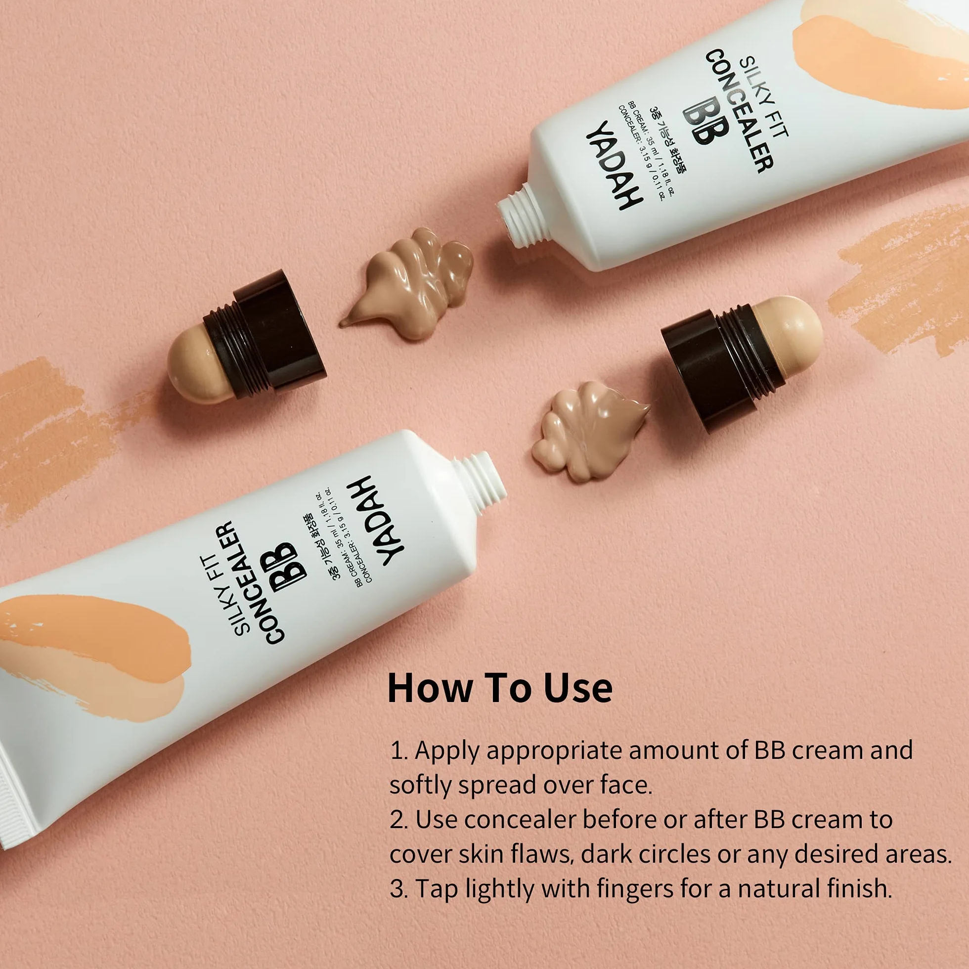 YADAH Corrector Fit sedoso BB energía iluminación 35ml