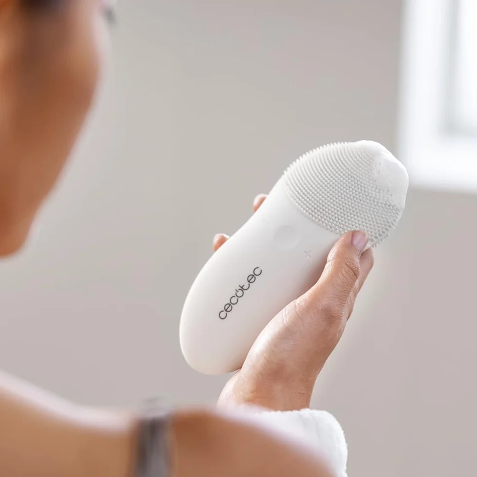 Cecotec Limpiador Facial Masajeador Fototerapia Facecare Skinroutine
