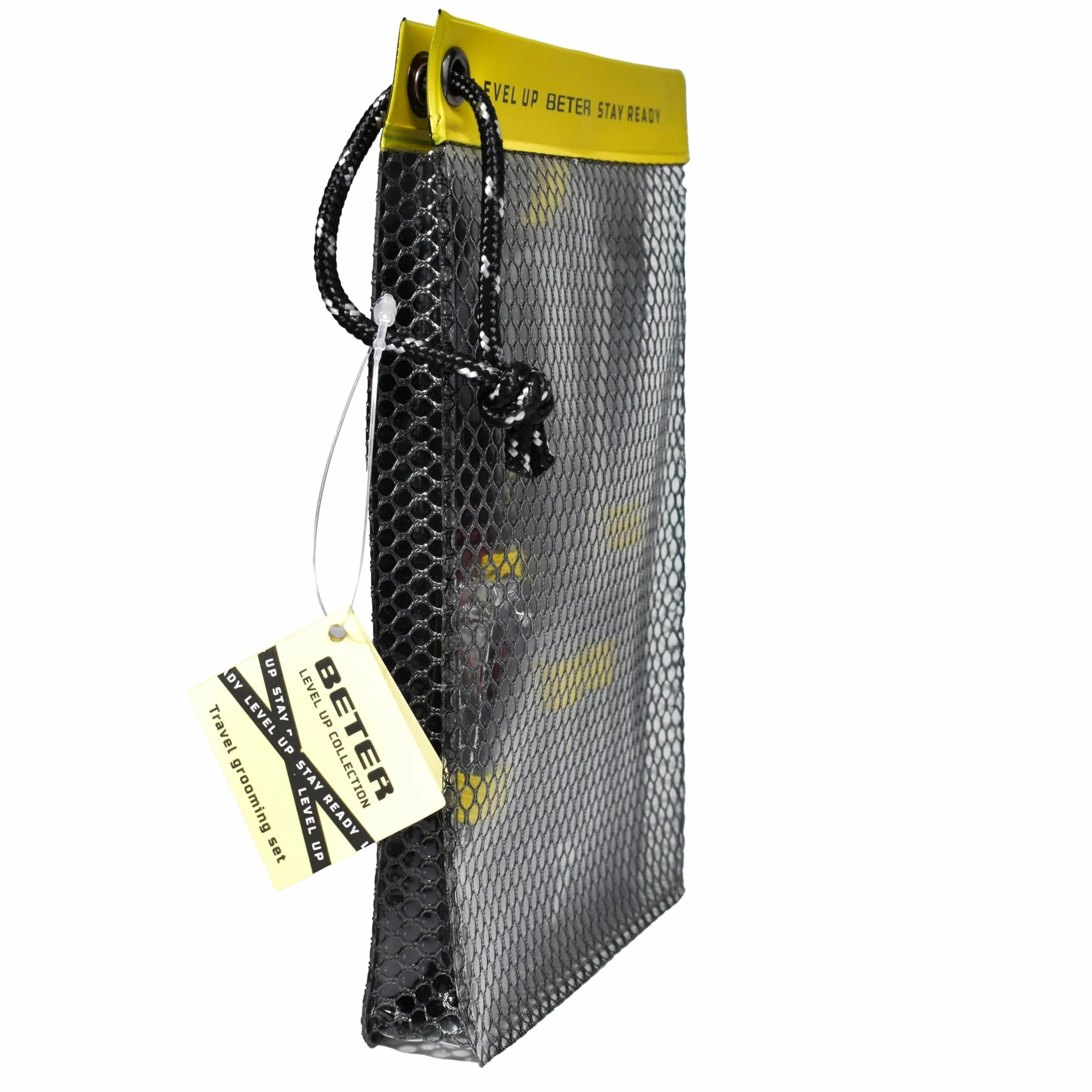 Beter Kit de Viaje de Cuidado Personal Level Up Collection Set de Básicos con Cortapelos Nasal Herramientas de Manicura Acero Inoxidable Pinza de depilar Neceser Compacto