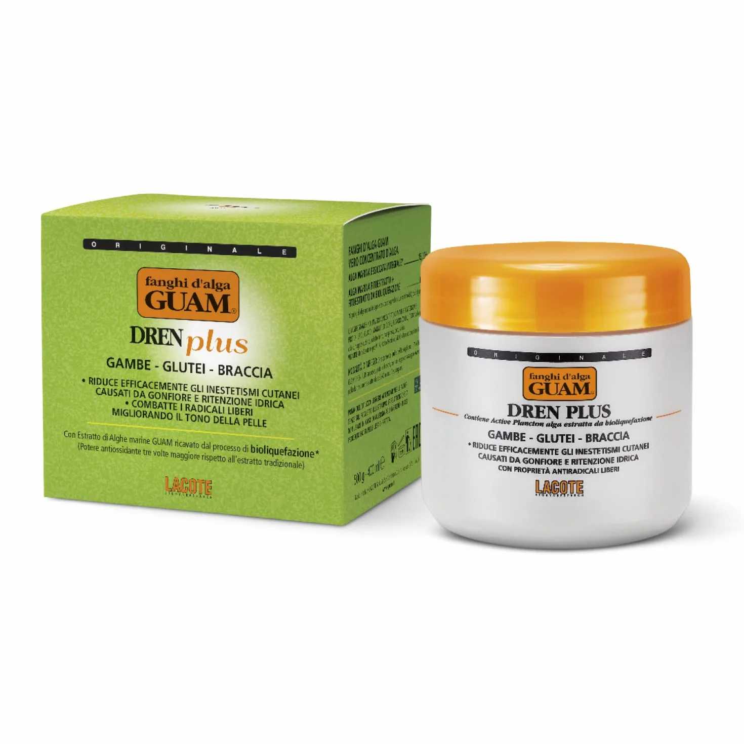 Guam Dren Plus Algas Marinas Barros Corporales 500 g