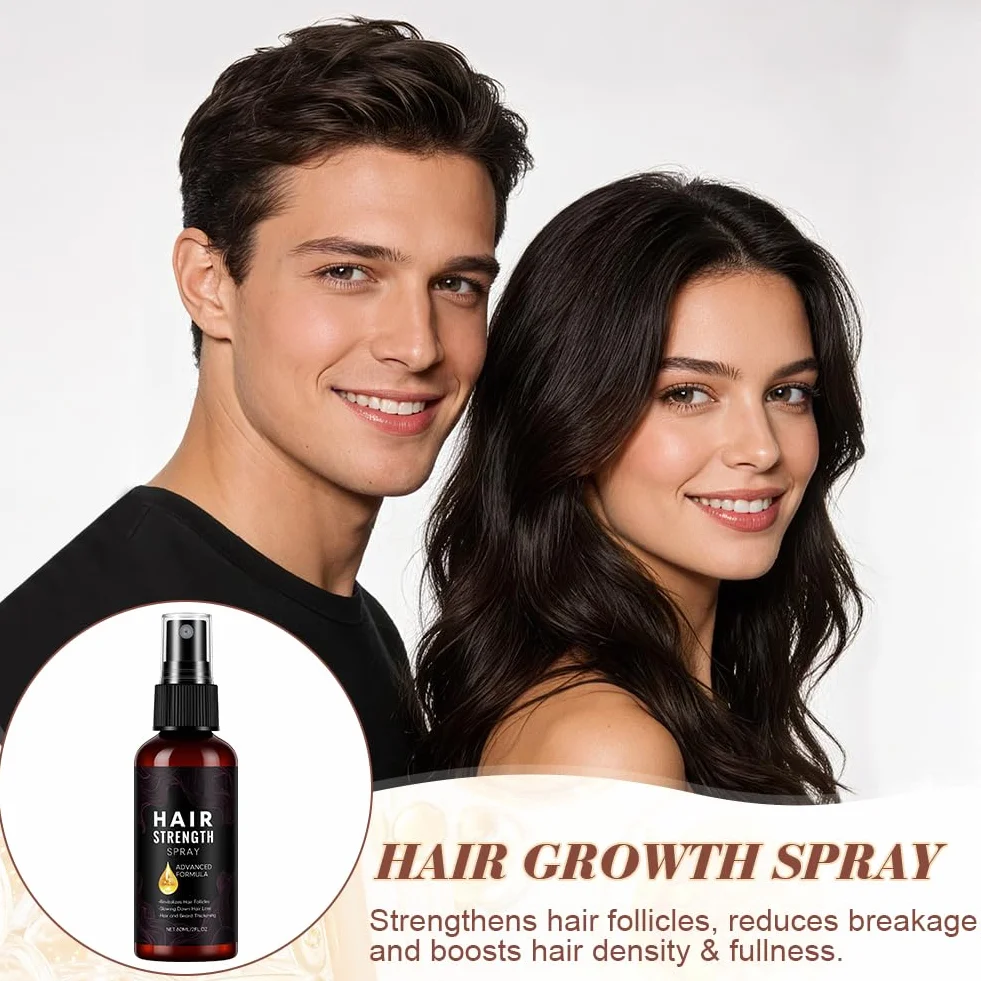 Sérum Spray Cabello Crecimiento con Romero y Jengibre, 60ml, No Graso, Anticaída