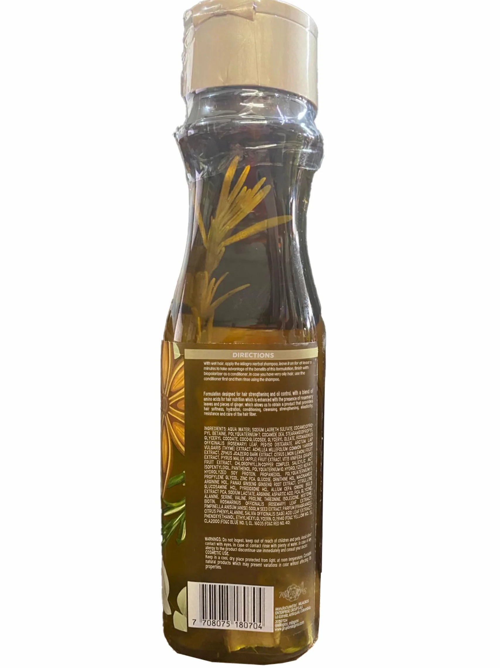 Milagro Shampoo and Conditioner Set - Herbal Formula (2 Pack)