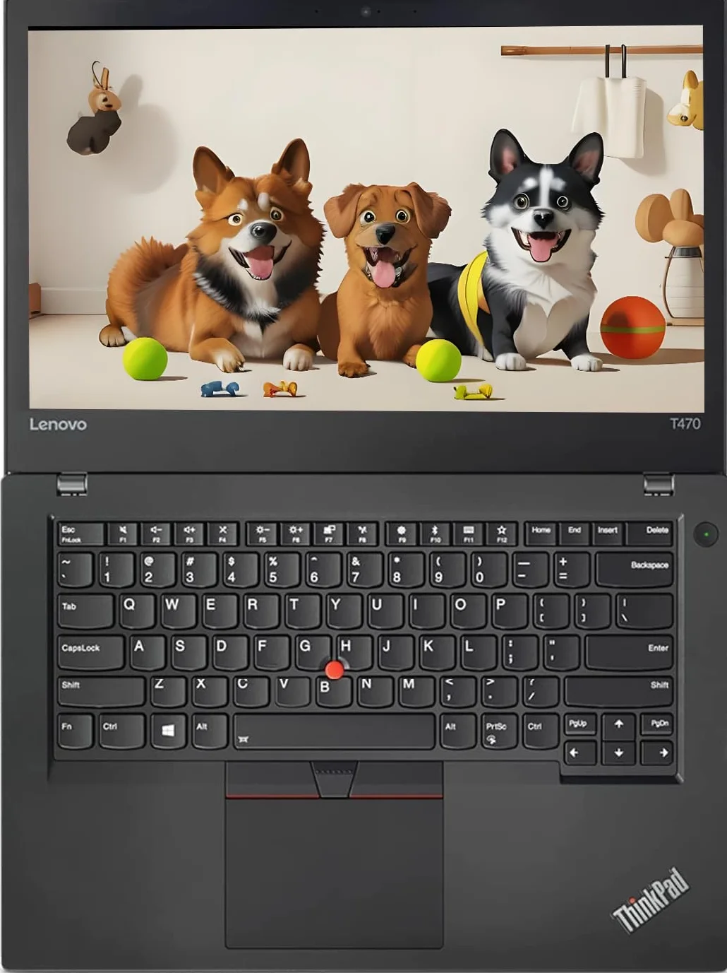 Lenovo ThinkPad T470 Portátil empresarial 14 Pulgadas Intel Core i5-6300U 16 GB RAM 256 GB SSD Windows 11 Pro