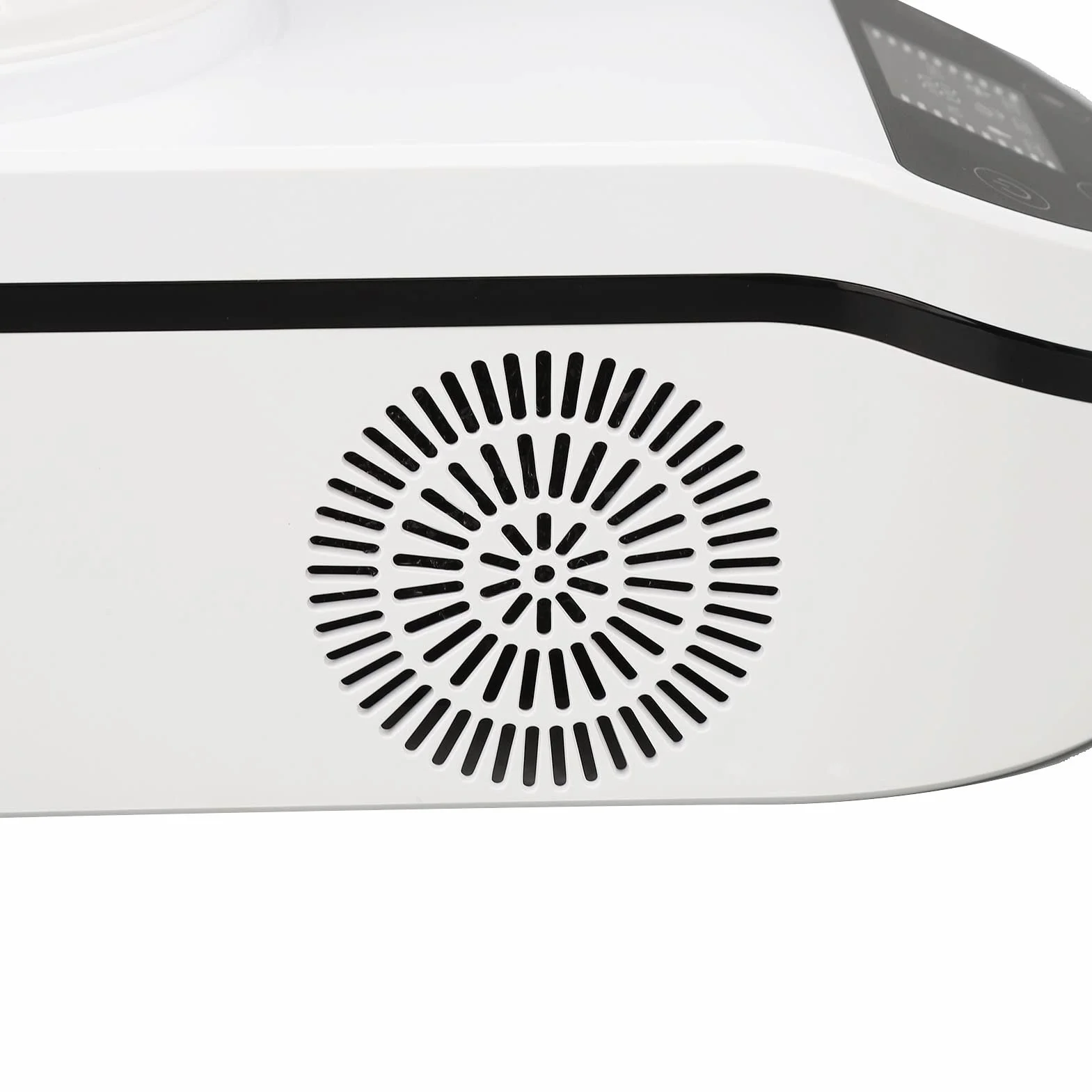 Máquina removedora de polvo de uñas, máquina perforadora de uñas, aspiradora de uñas, voltaje 100-240V para salón de arte (Enchufe de la UE)