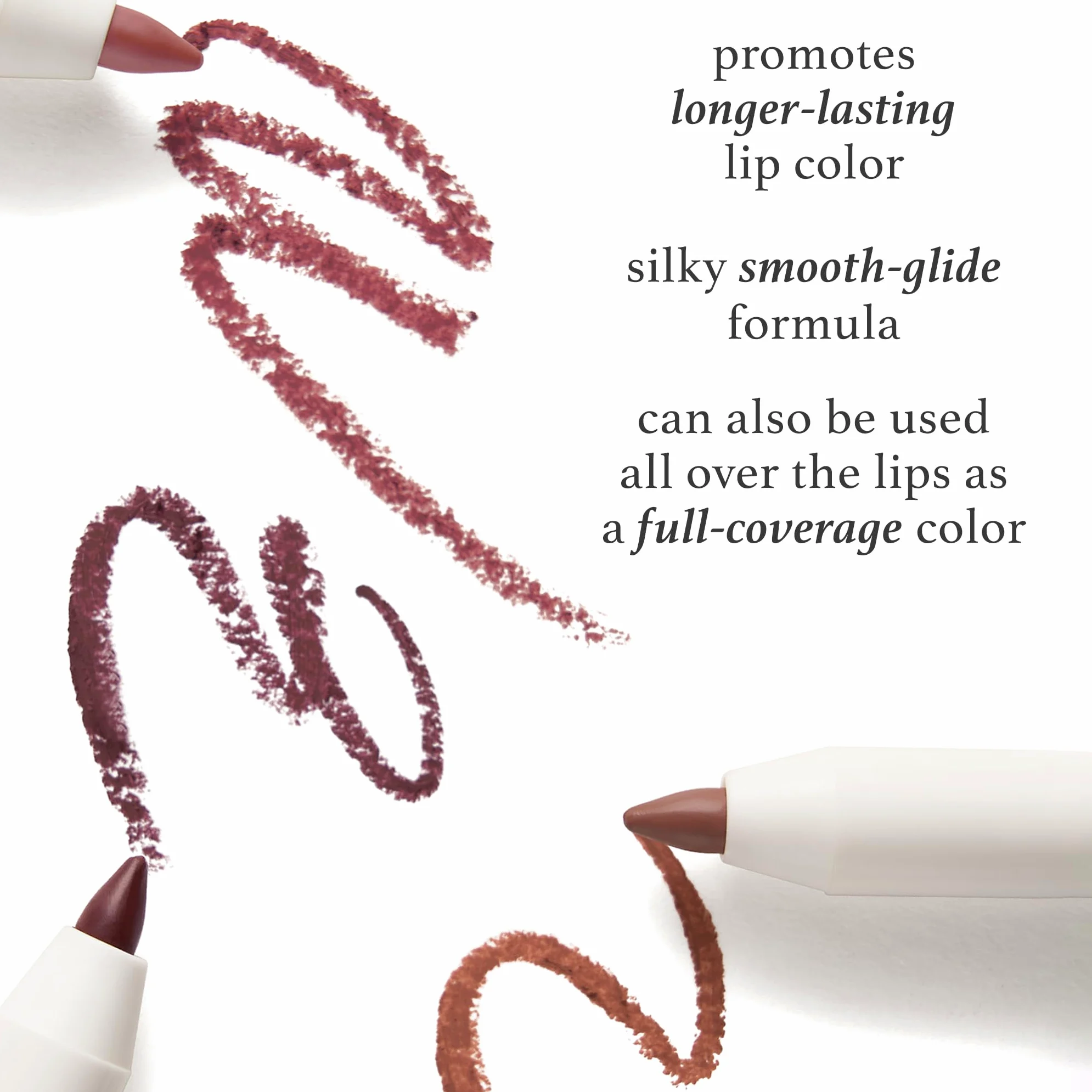 Julep- Delineador de labios retráctil cremoso de larga duración With a Trace, Cashmere Cardi