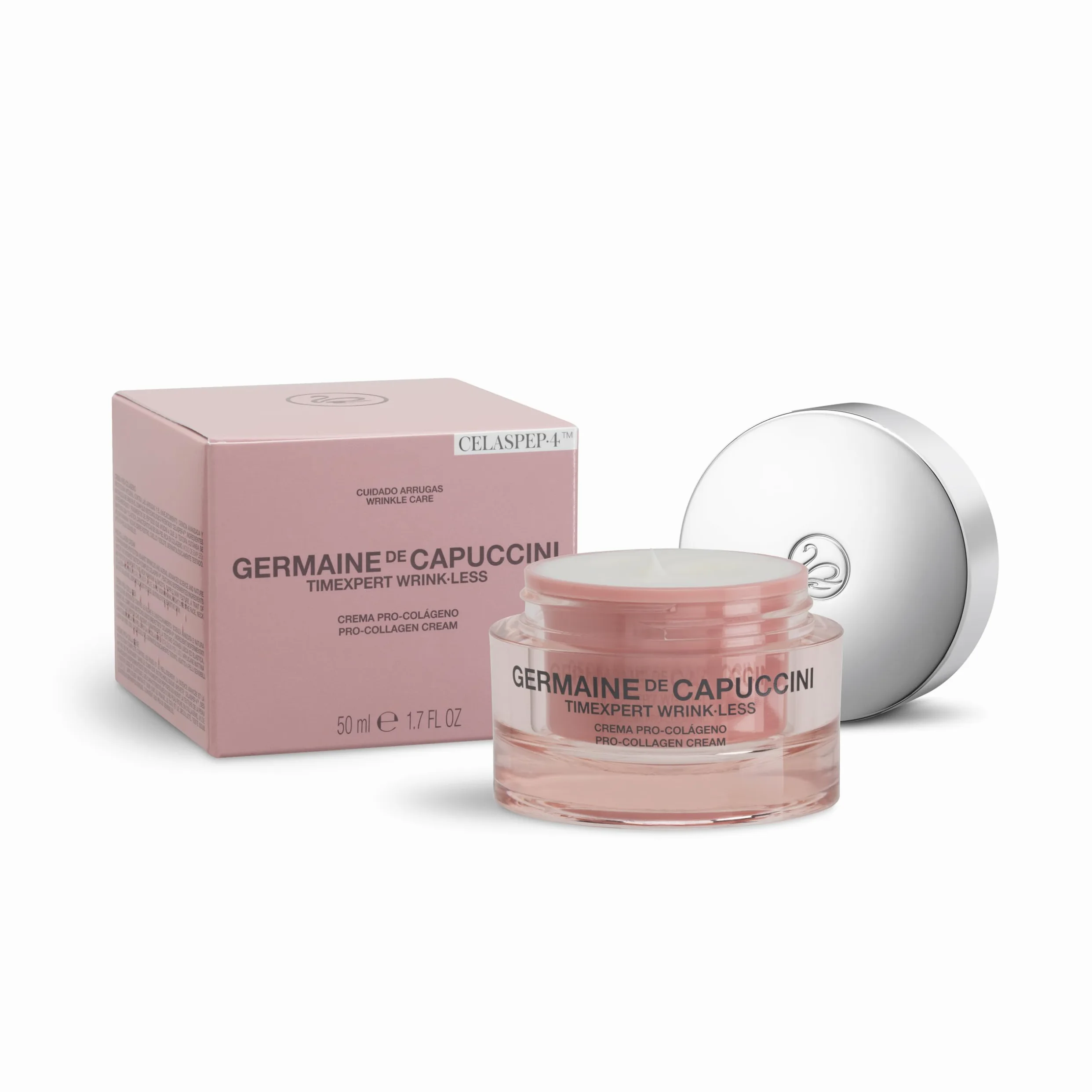 Germaine de Capuccini - Timexpert Wrink·Less - Crema Pro-Colágeno - Crema Facial Antiedad para Arrugas y Firmeza - 50 ml