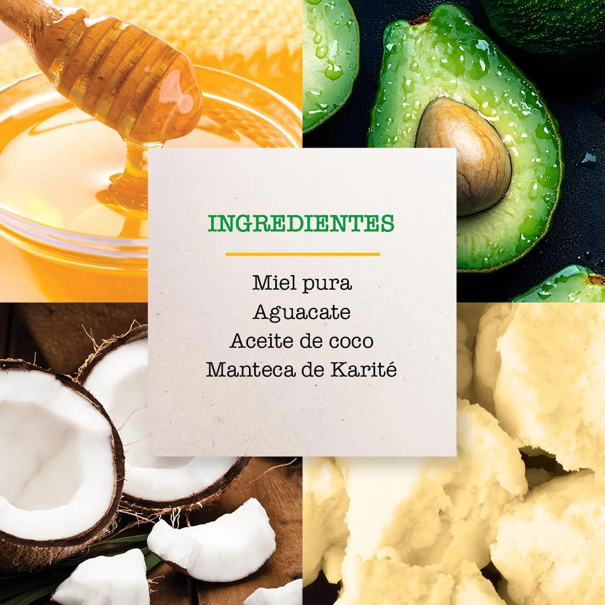 Creme of Nature Pure Honey Hair Food Avocado Espuma para peinar 207ml