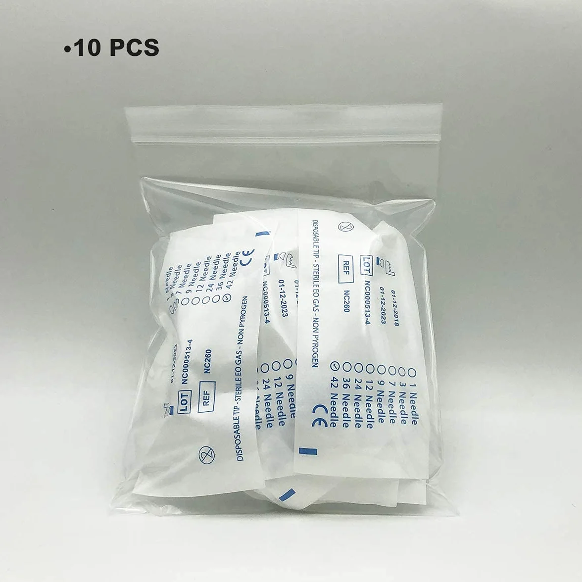 Micro Agujas para Dermapen Agujas de Repuesto 42 Pin Cartucho Slot Tornillo Derma Electric Microneedling Pen