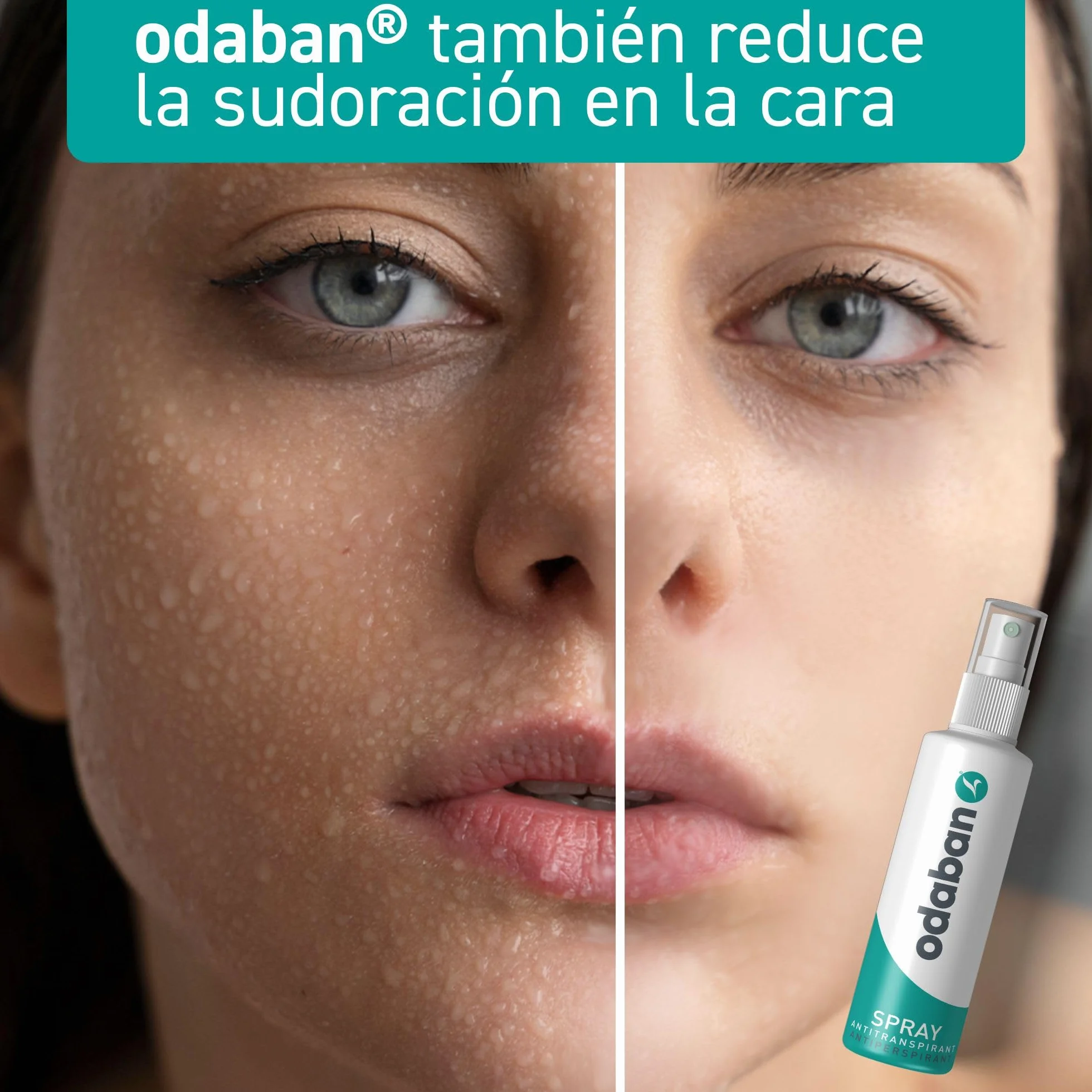 Odaban Antitranspirante Desodorante en Spray 30 ml contra el sudor intenso
