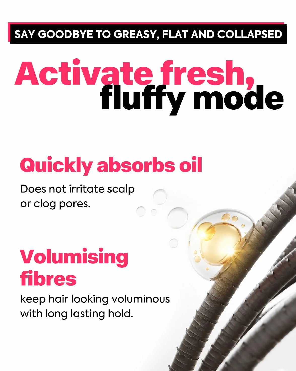 Immetee Polvo Volumen Pelo Mujer, Texturizante de Cabello sin Residuos (14g)