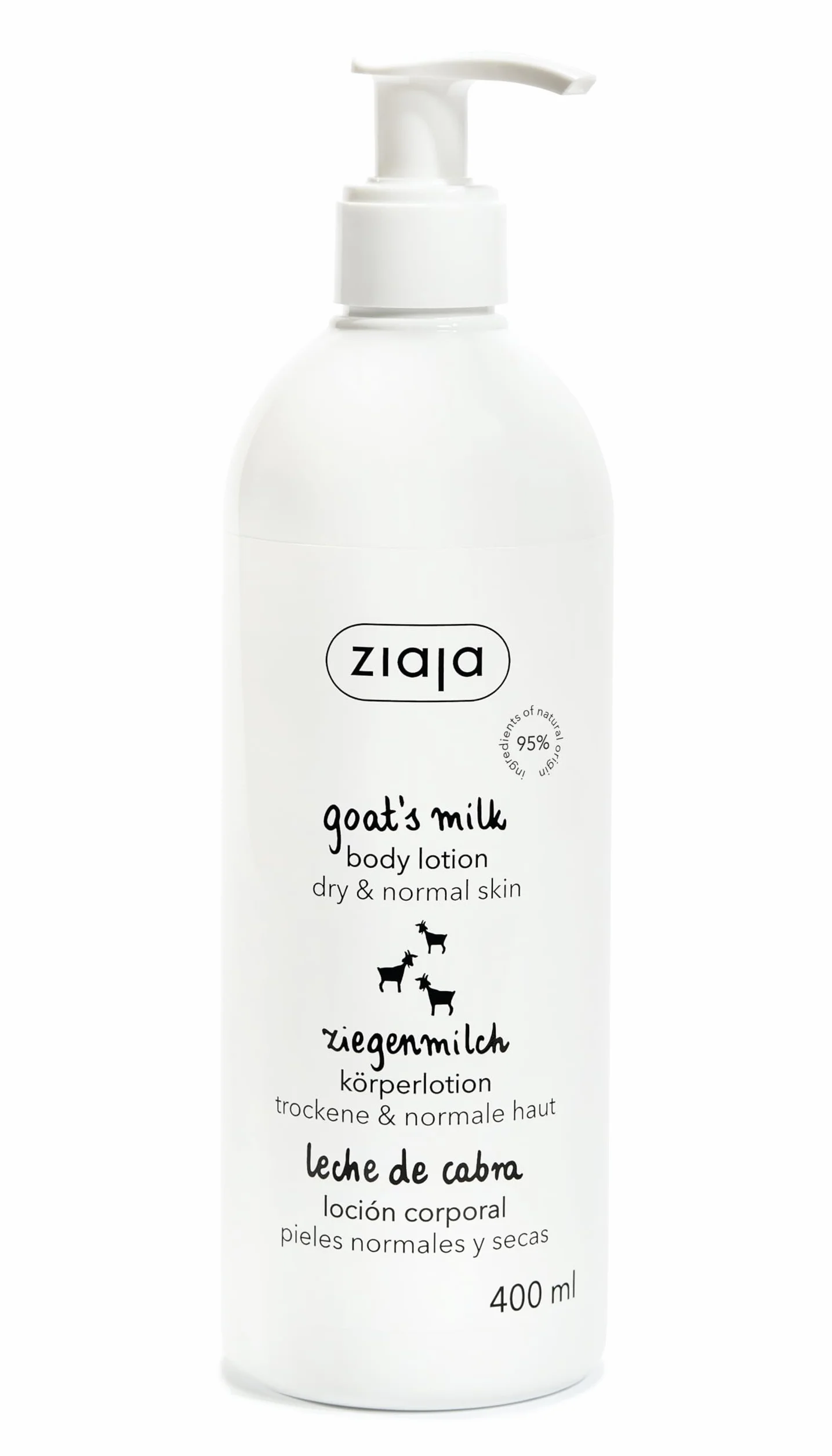 ZIAJA Goat Milk Body Lotion 400 ml