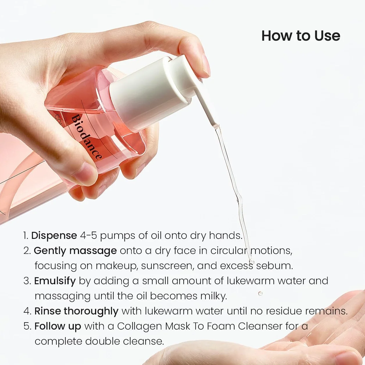 BIODANCE Collagen Cleansing Oil Aceite Limpiador Facial 200 ml