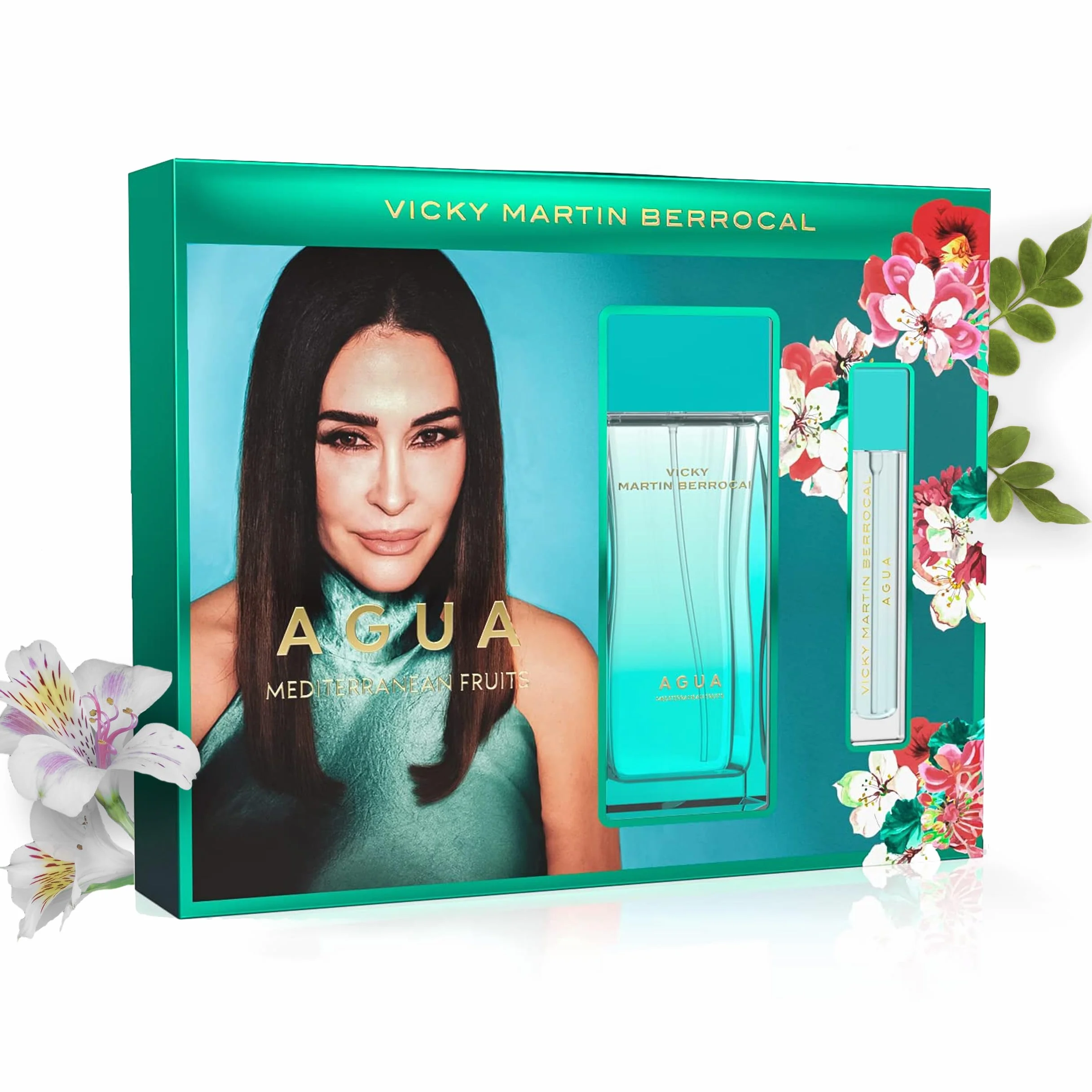 VICKY MARTIN BERROCAL SET EDT AGUA 100ML+ EDT POCKET