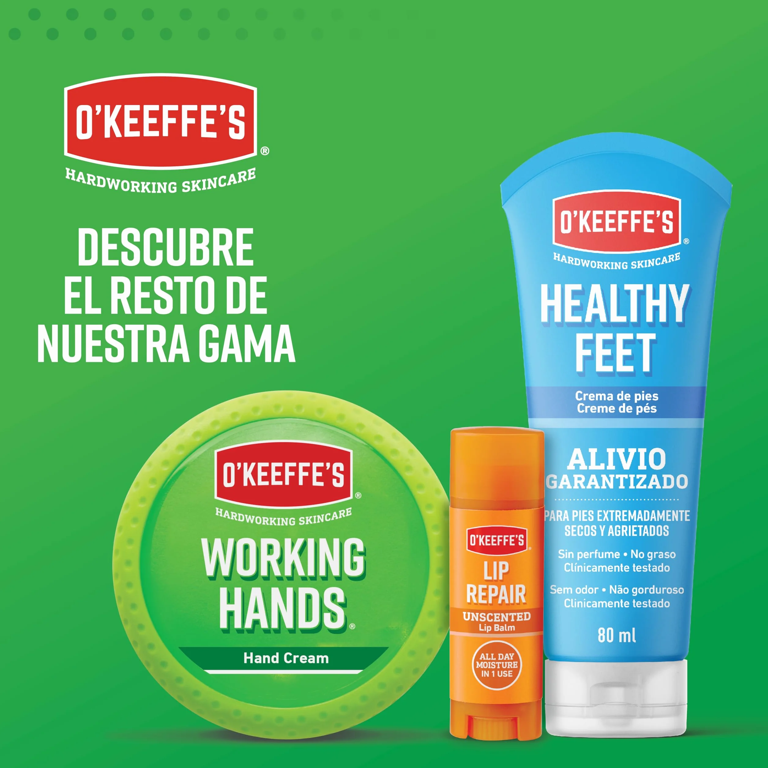O'Keeffe's Working Hands Crema para manos secas y agrietadas 96g