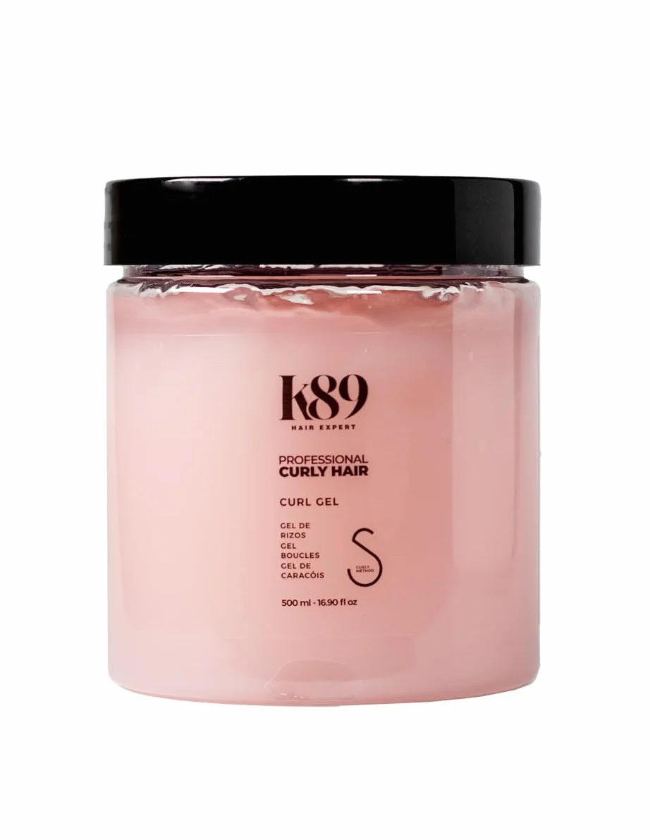 Curly Hair Curl Gel 500ml - Definidor de Rizos, Alta Fijación, Anti-Frizz