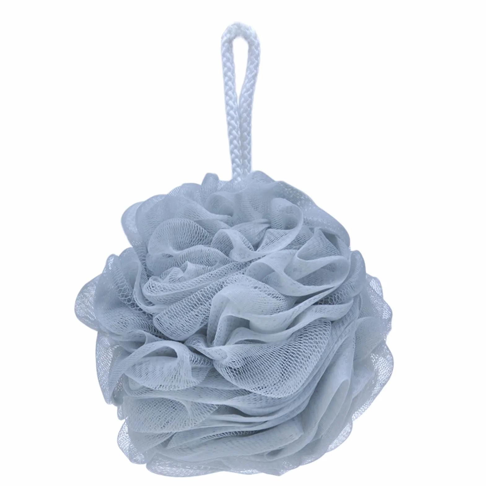 Esponja de Ducha, 4 Uds., cepillos de baño, Burbujas ricas, Bola de baño Grande, Malla de Masaje Exfoliante, esponjas de Ducha, Flor