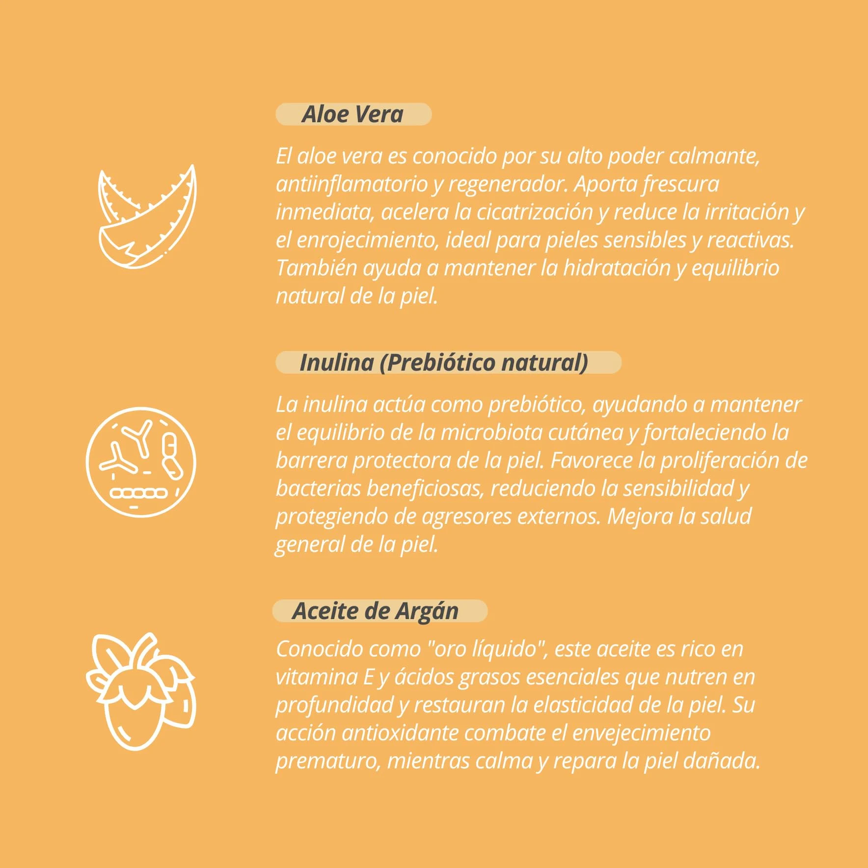 Decolores Crema Facial Natural Calm 50 ml 3 unidades - Pieles Sensibles o Reactivas - Hidrata, Calma y Reduce Rojeces - Con Prebióticos, Probióticos y Ácido Hialurónico - Vegano