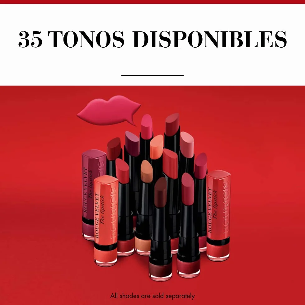 Bourjois Rouge Velvet The Lipstick Barra de Labios Tono 33